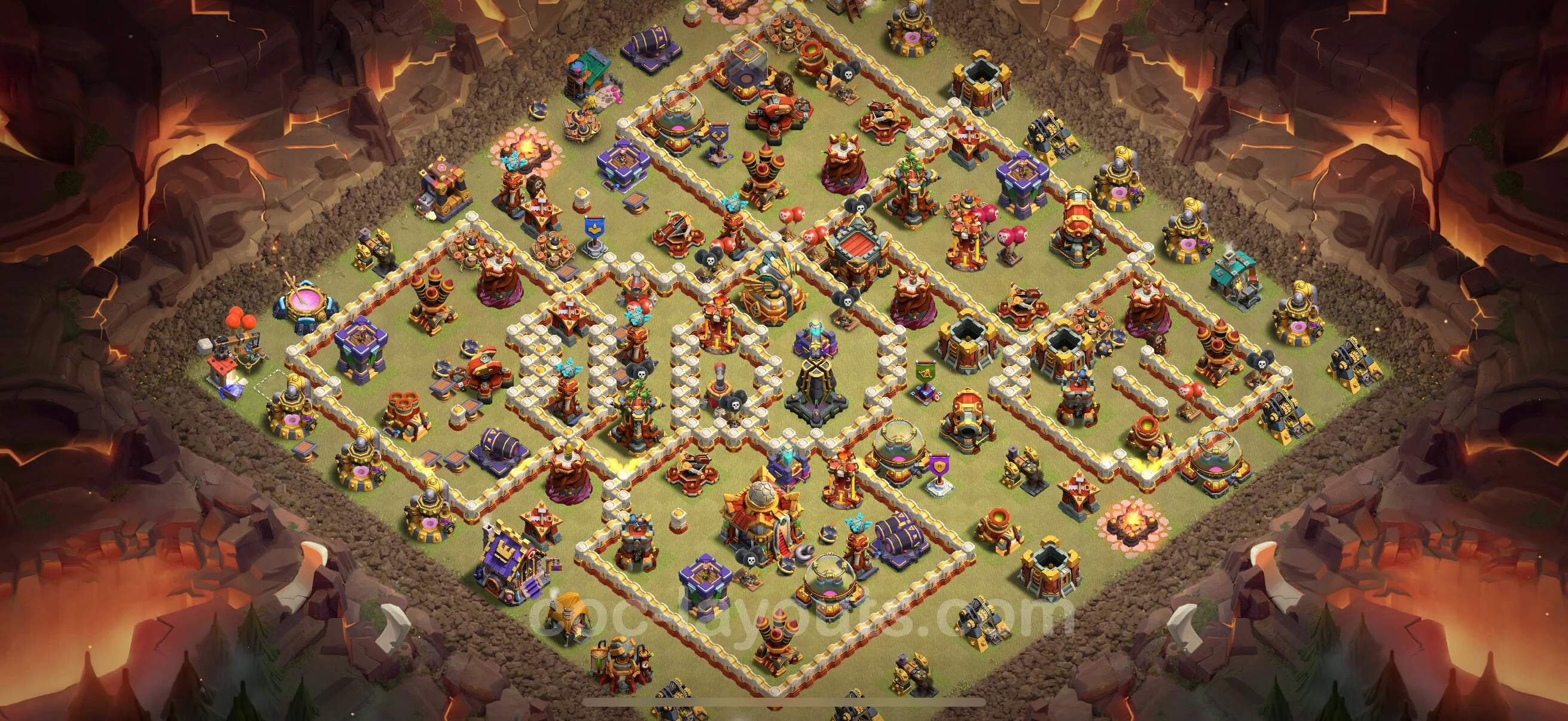 Top War Base TH16 with Link - Anti 3 Stars CWL Plan 2026 - Clash of Clans - (#106) — Війна BH16