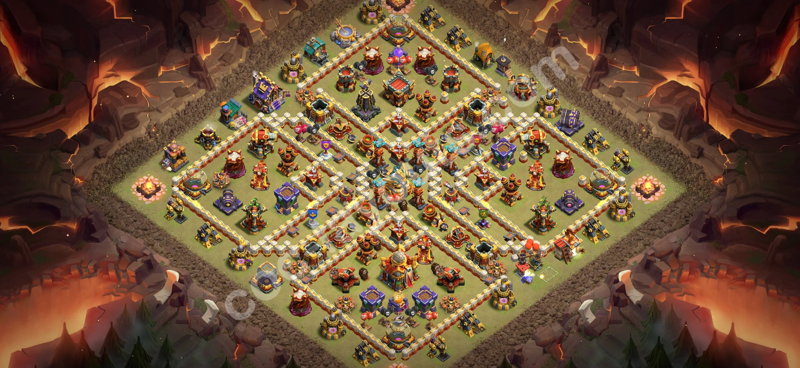 Top War Base TH16 with Link - Anti 3 Stars CWL Plan 2026 - Clash of Clans - (#123) — Війна TH16