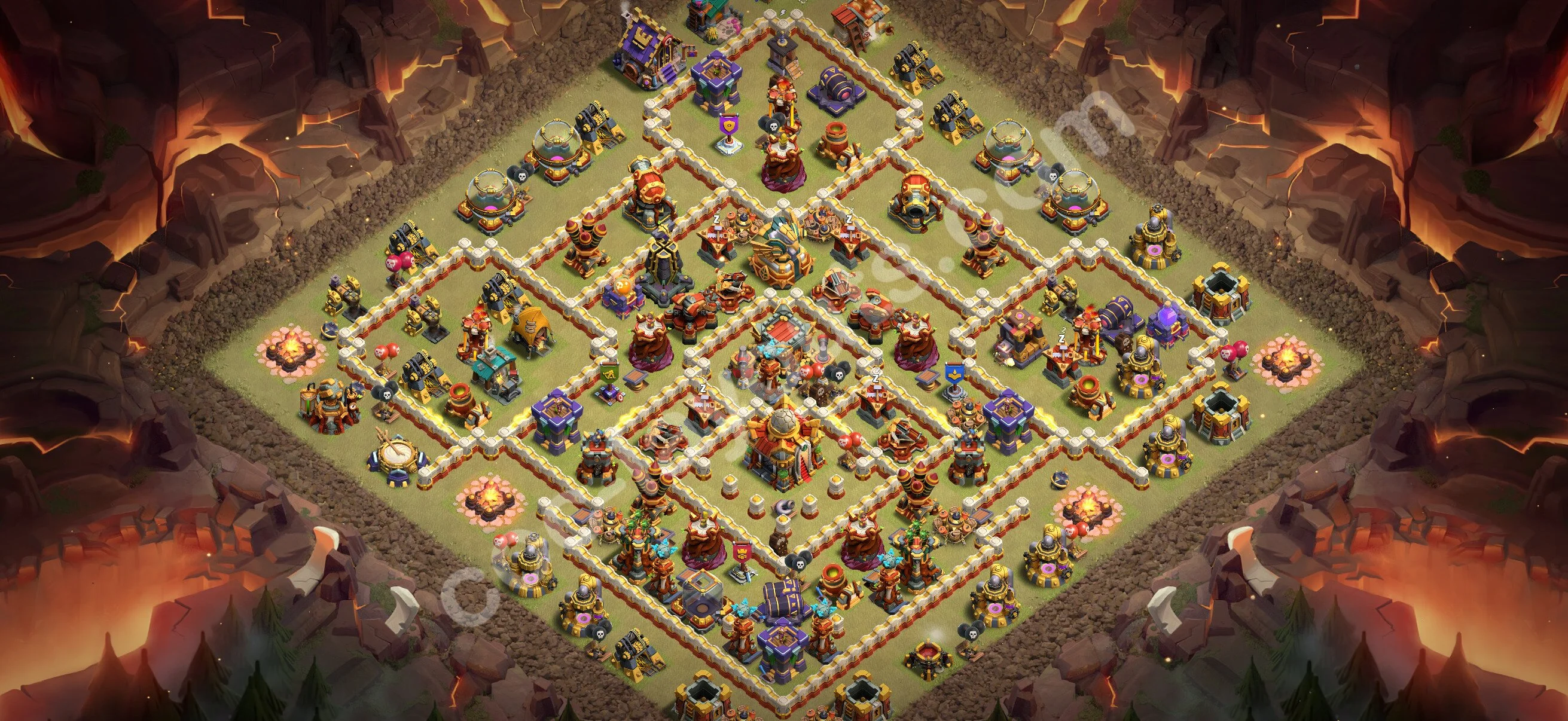 Top War Base TH16 with Link - CWL Defence Plan 2026 - Clash of Clans - (#126) — Oorlog BH16