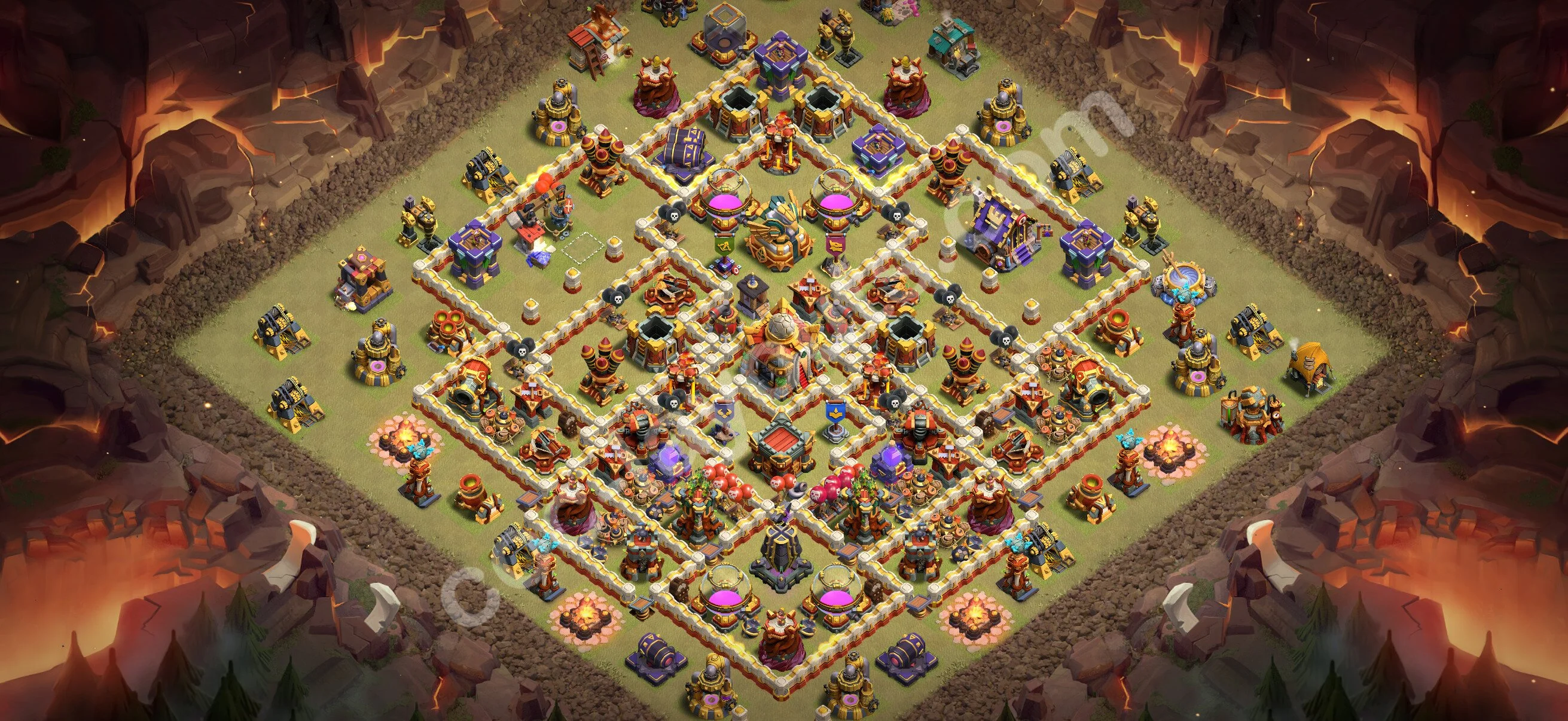 Top War Base TH16 with Link - CWL Defence Plan 2026 - Clash of Clans - (#128) — Oorlog BH16