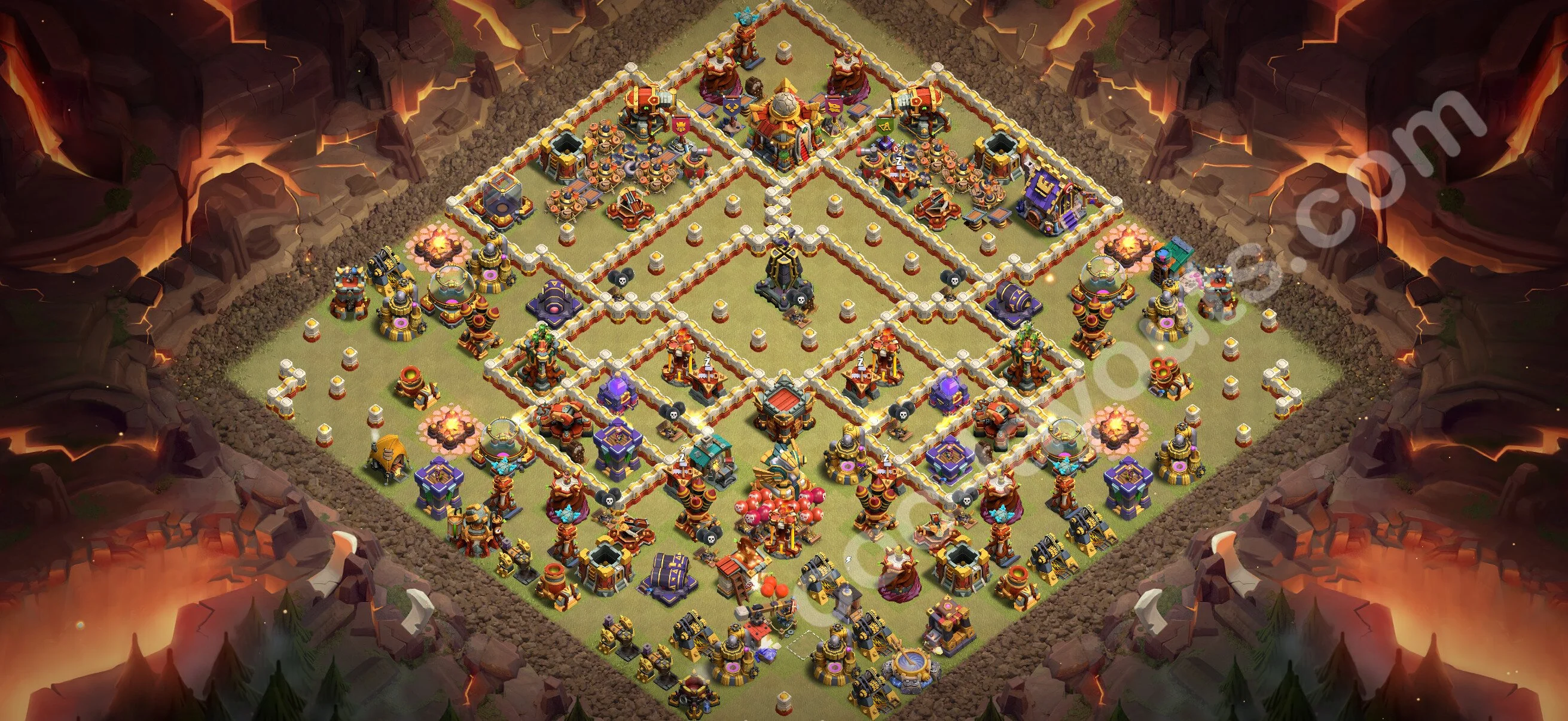 Top War Base TH16 with Link - CWL Defence Plan 2026 - Clash of Clans - (#130) — Війна BH16