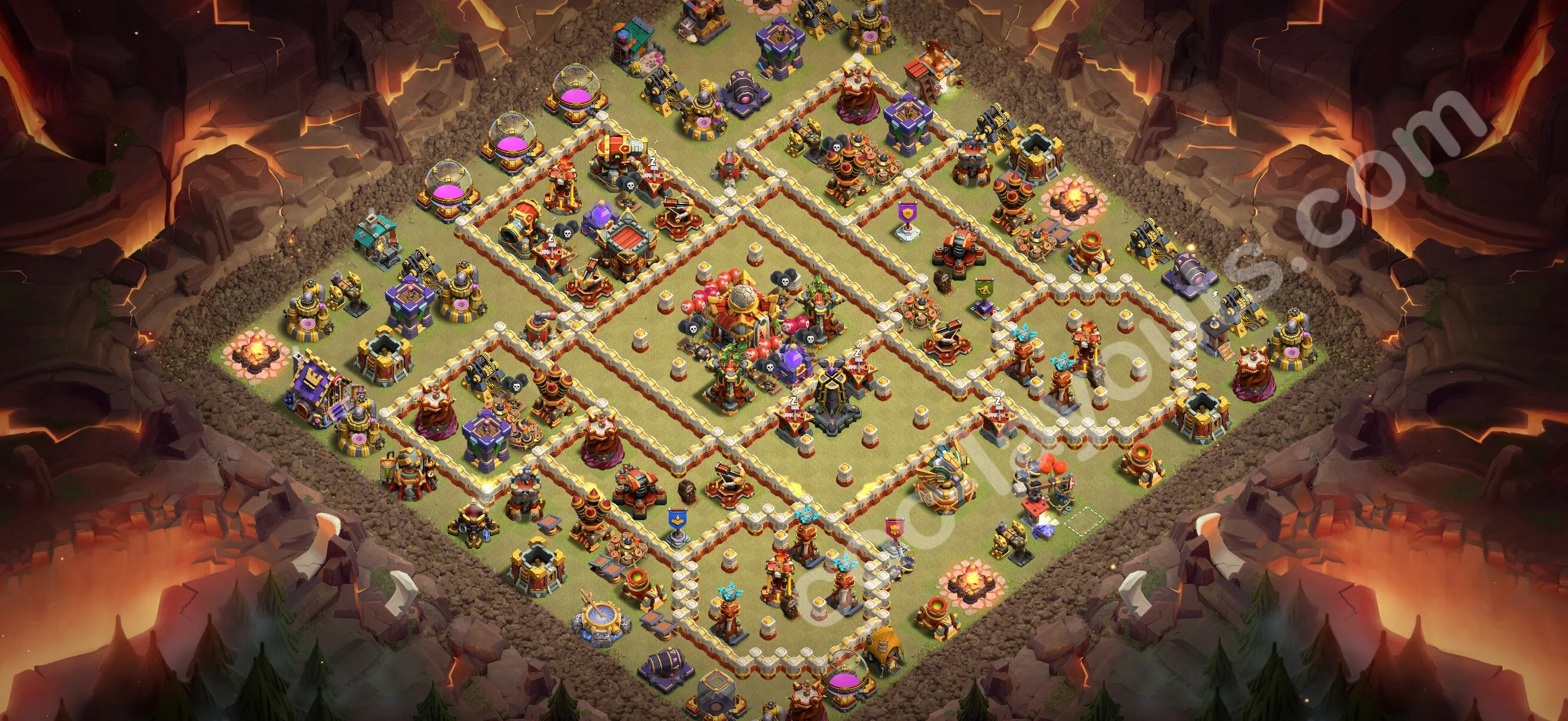 Top War Base TH16 with Link - CWL Defence Plan 2026 - Clash of Clans - (#133) — Oorlog BH16