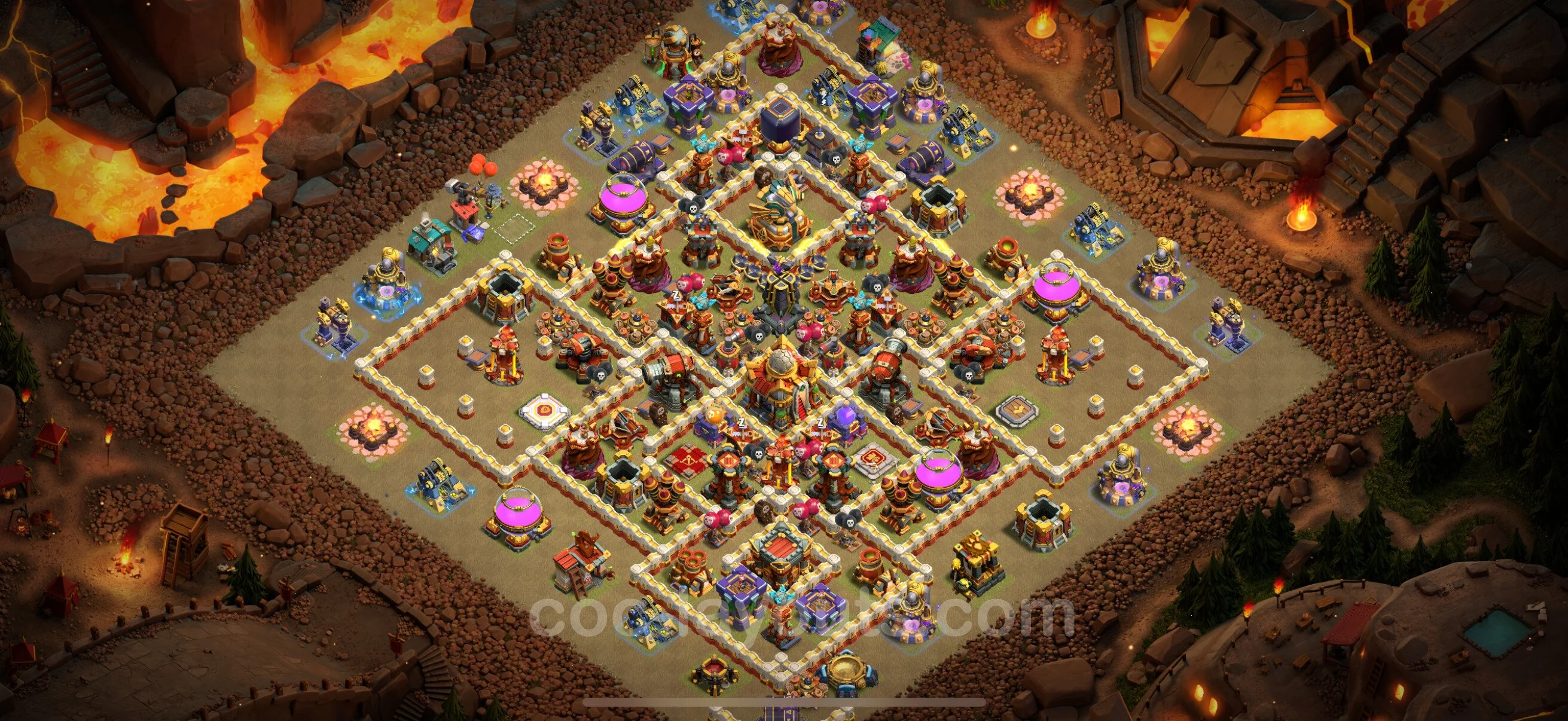 Top War Base TH16 with Link, Anti Air / Electro Dragon - Anti 2 Stars CWL Plan - Clash of Clans - (#27) — Війна BH16