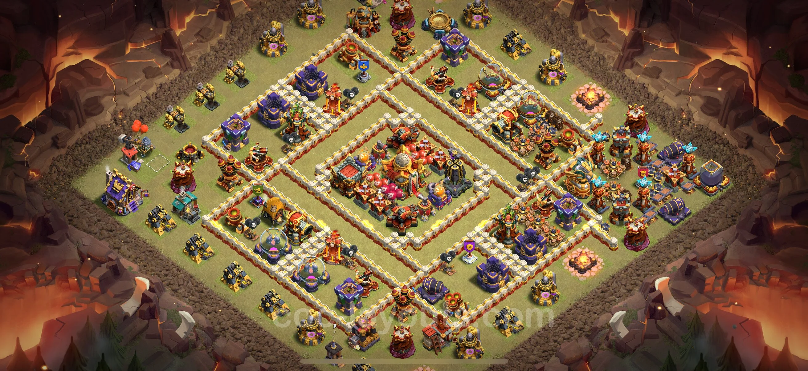 Top War Base TH16 with Link - CWL Defence Plan - Clash of Clans - (#68) — Війна BH16