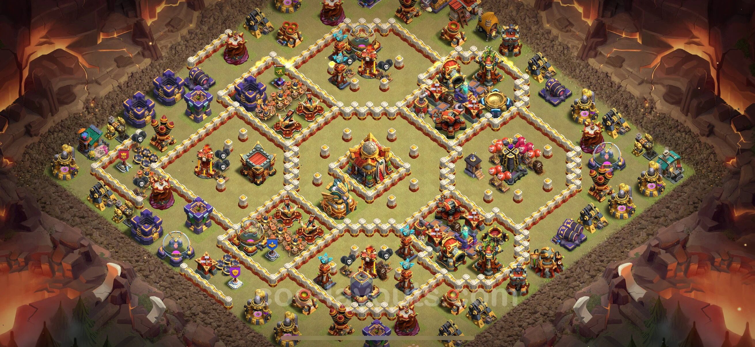 Top War Base TH16 with Link - CWL Defence Plan - Clash of Clans - (#73) — Війна BH16