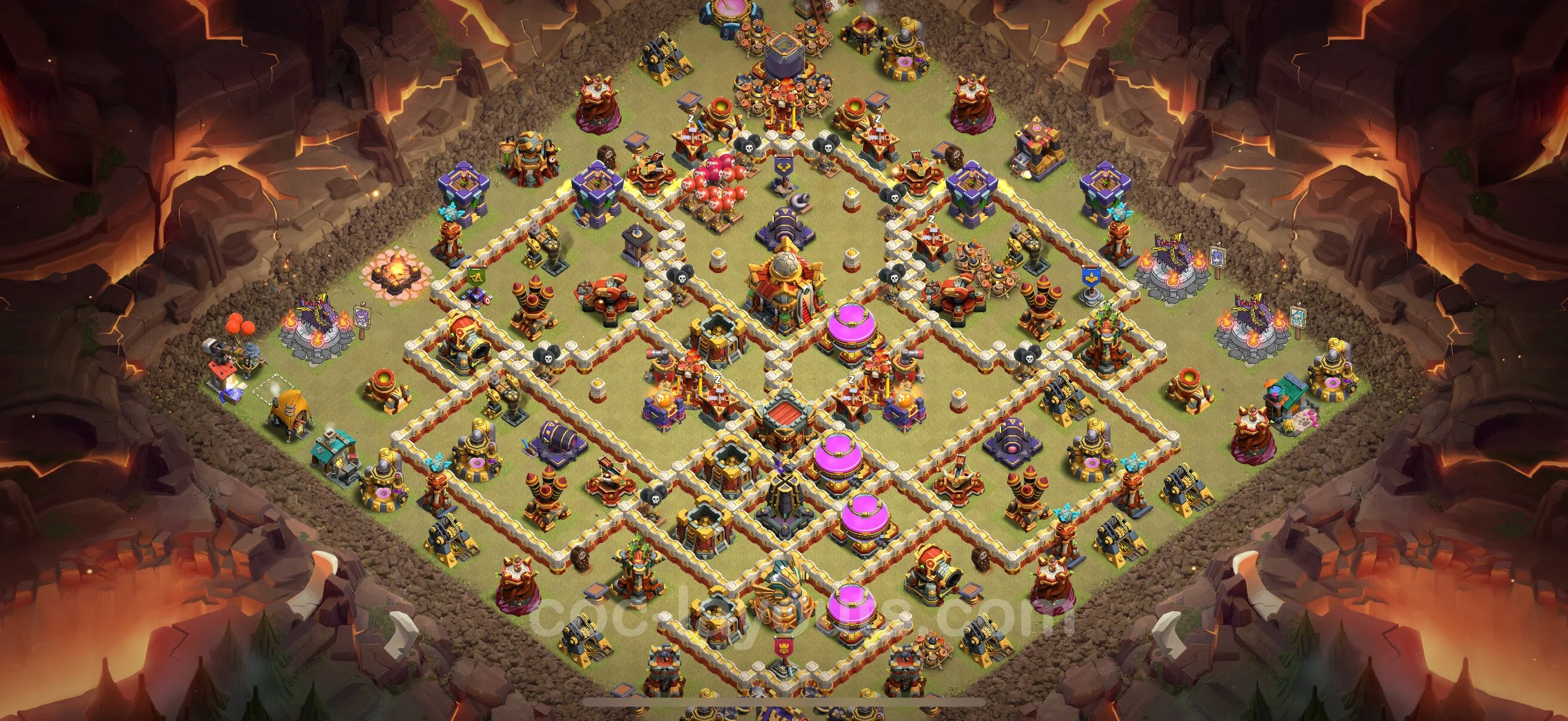 Top War Base TH16 with Link, Anti Everything - Anti 2 Stars CWL Plan - Clash of Clans - (#81) — Війна BH16
