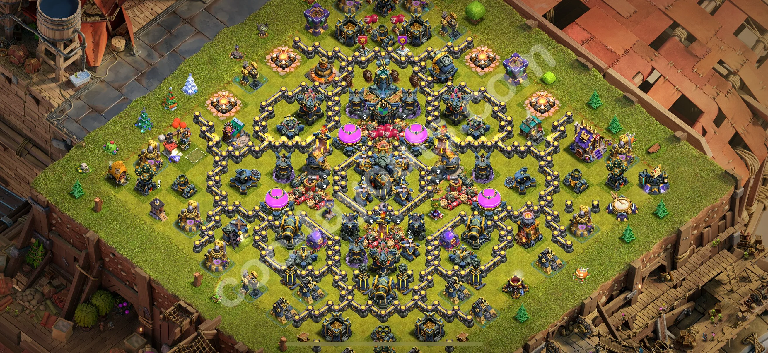Top Base TH17 with Link - Anti Everything Defence Plan - Clash of Clans 2026 - (#26) — Verteidigung TH17