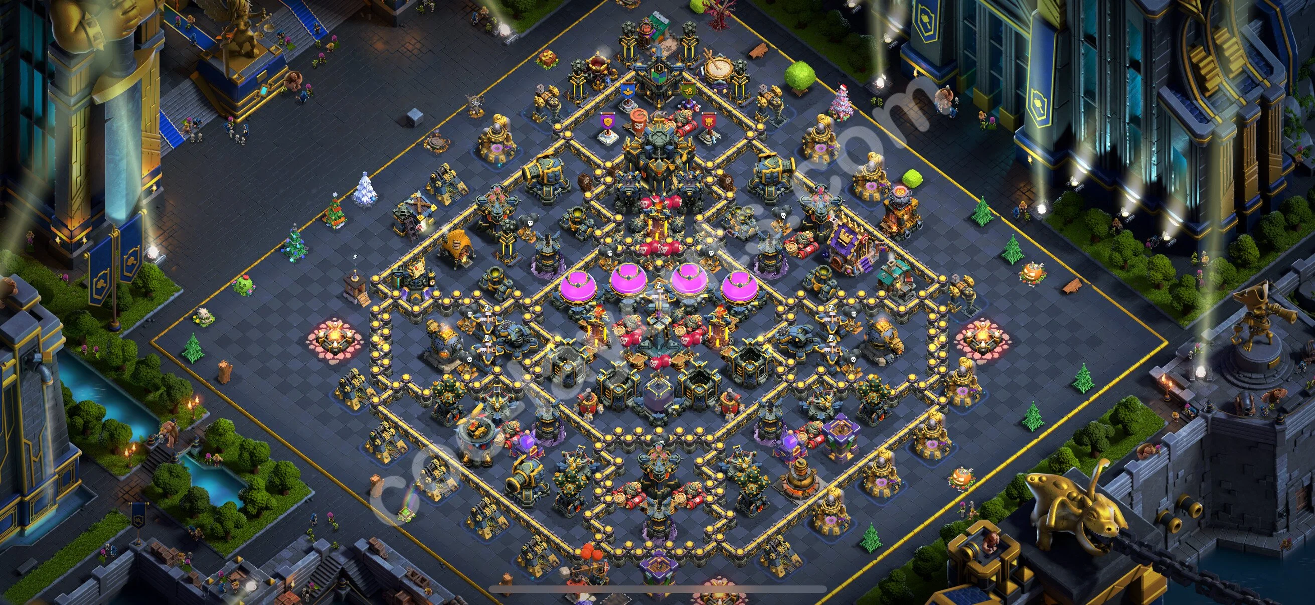 Farming Base TH17 with Link - plan / layout / design - Clash of Clans 2026 - (#25) — Farm TH17