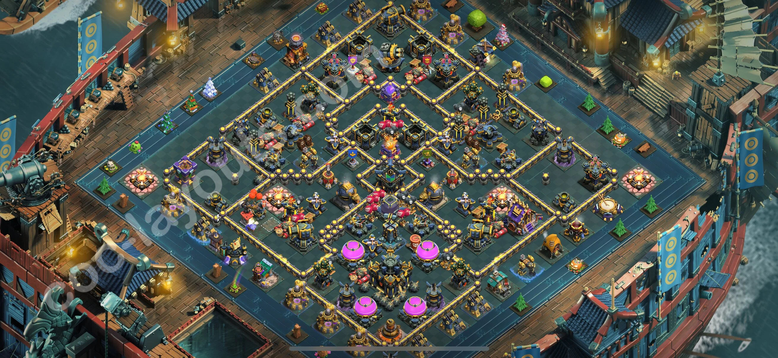 Farming Base TH17 with Link, Hybrid - plan / layout / design - Clash of Clans 2026 - (#36) — Farm TH17