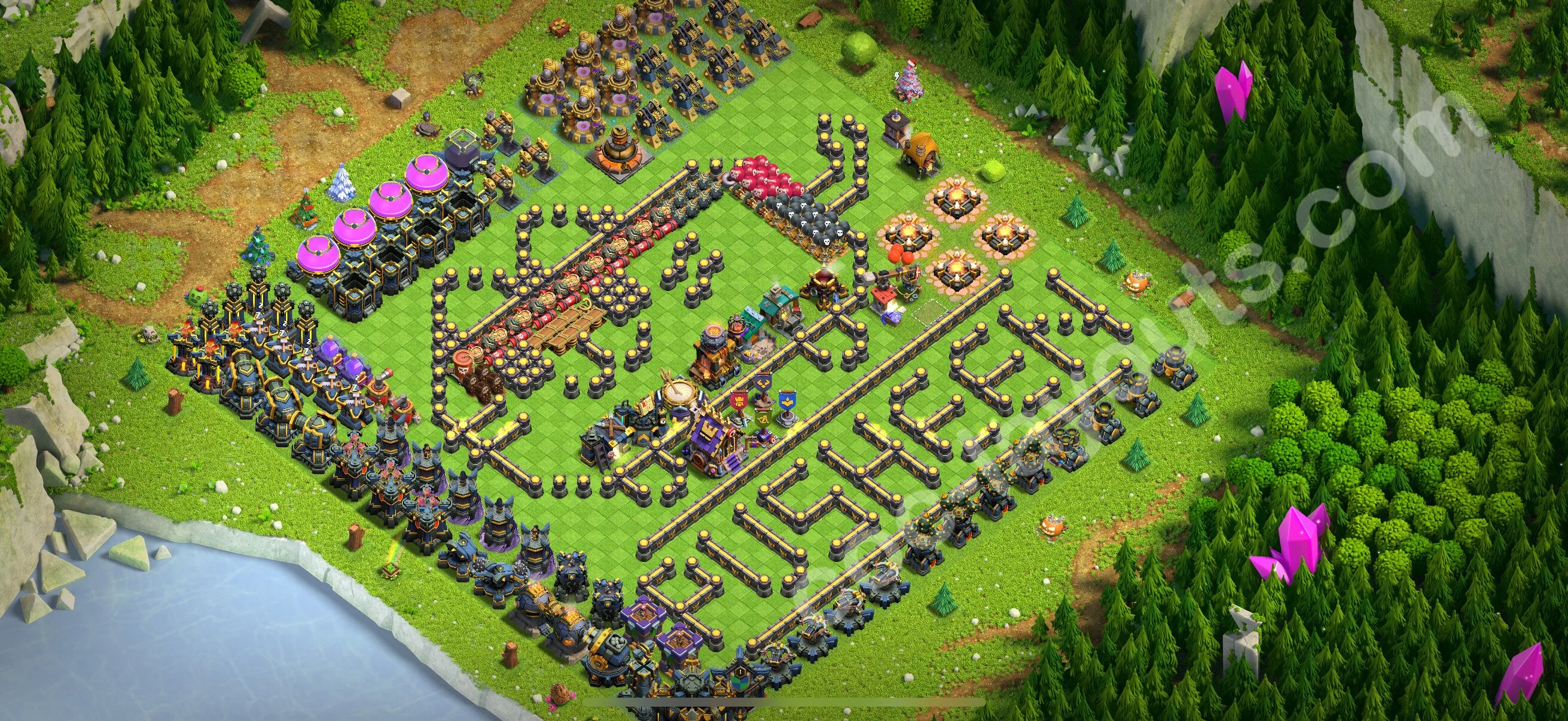 Top Troll Funny Base TH17 with Link - Funny Art Plan 2026 - Clash of Clans - (#20) — Fun TH17