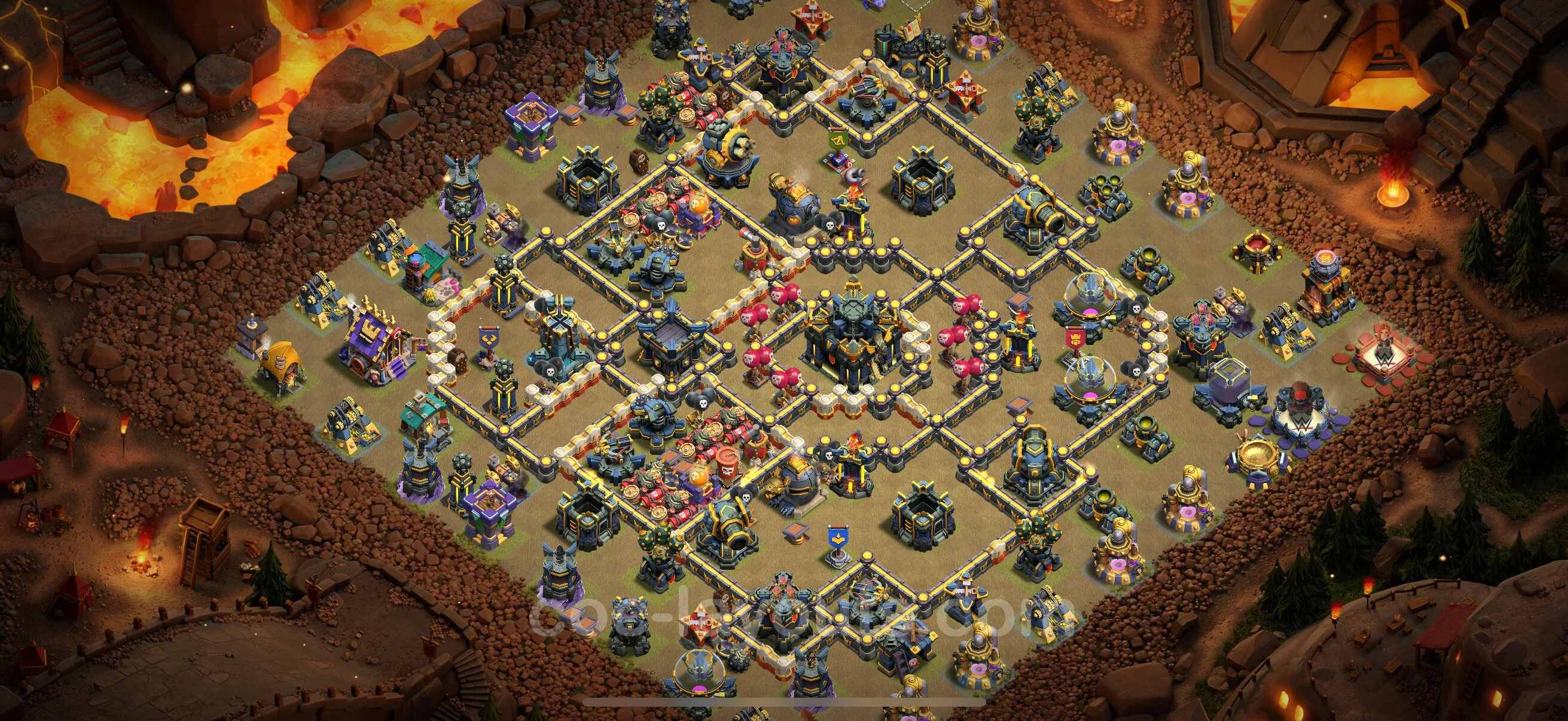 Top War Base TH17 with Link - Anti 3 Stars CWL Plan - Clash of Clans - (#100) — Oorlog BH17