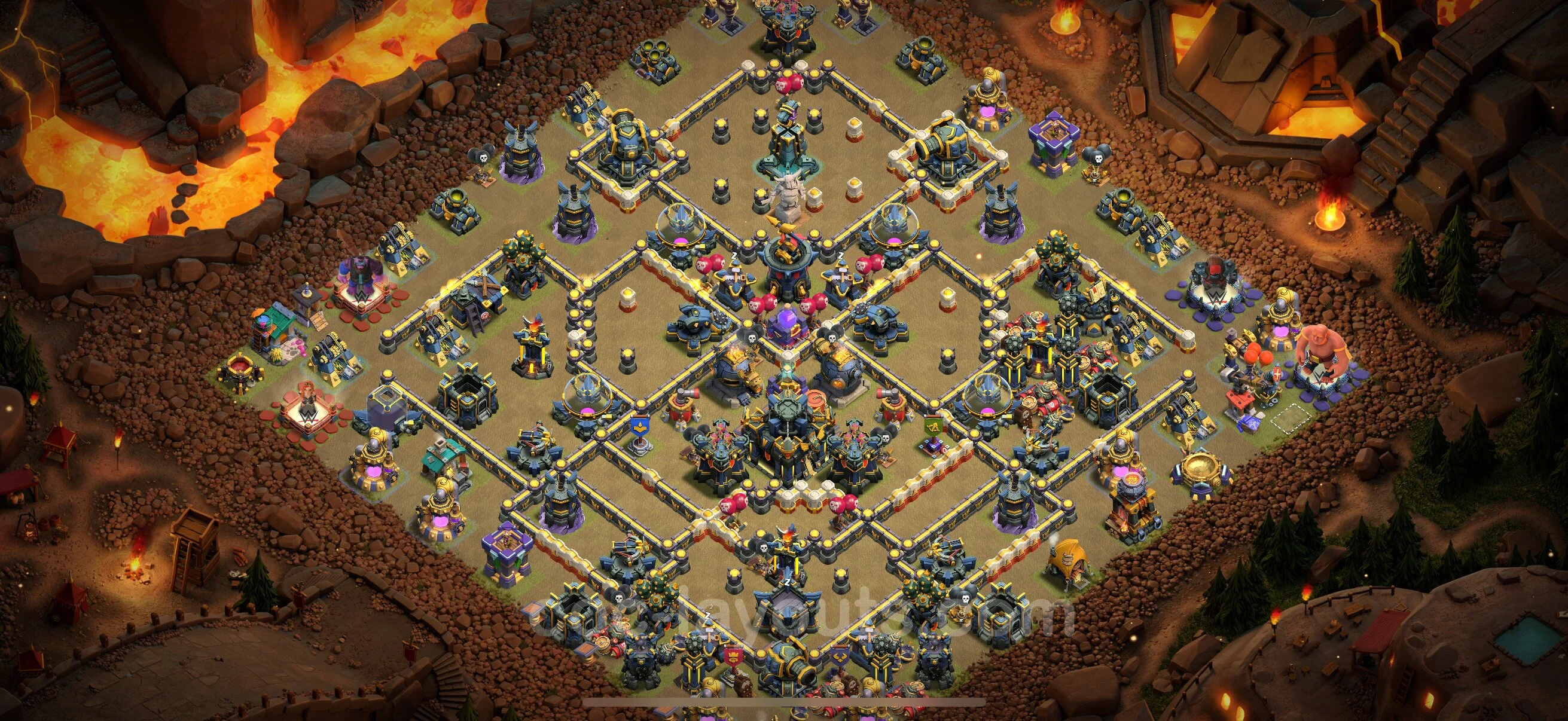 Top War Base TH17 with Link - CWL Defence Plan - Clash of Clans - (#102) — Oorlog BH17