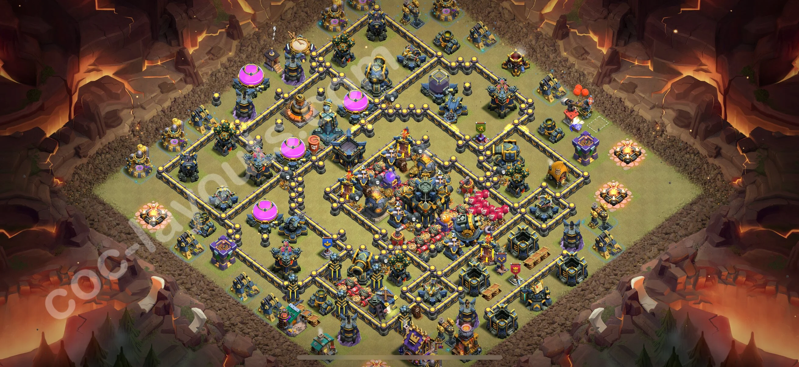 Top War Base TH17 with Link, Anti 2 Stars - CWL Defence Plan 2026 - Clash of Clans - (#111) — Oorlog BH17