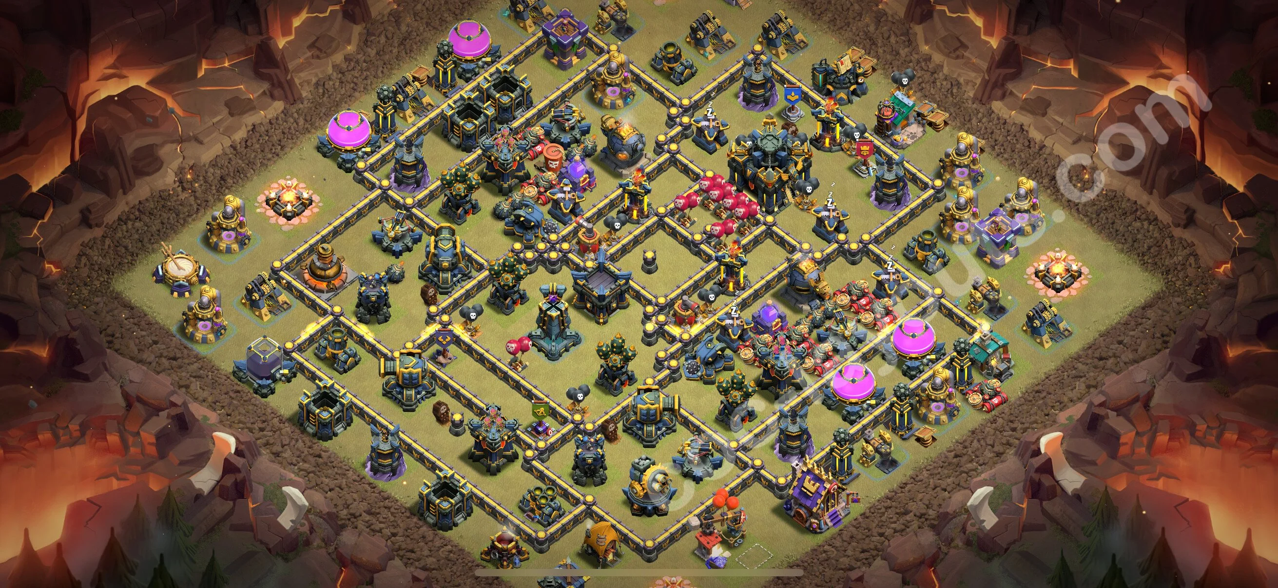 Top War Base TH17 with Link, Anti Everything - CWL Defence Plan 2026 - Clash of Clans - (#114) — War BH17