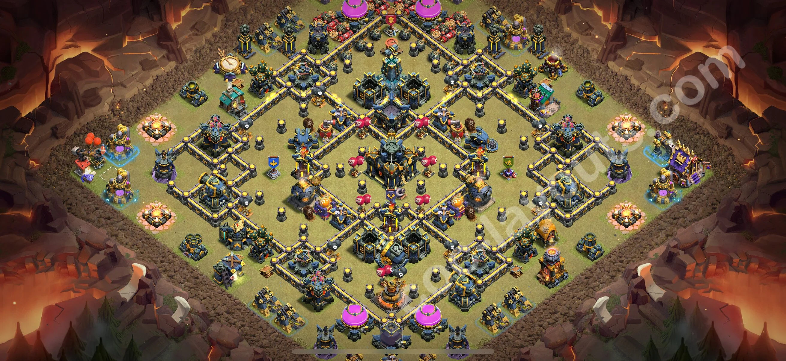 Top War Base TH17 with Link, Anti 2 Stars - CWL Defence Plan 2026 - Clash of Clans - (#115) — Guerre BH17