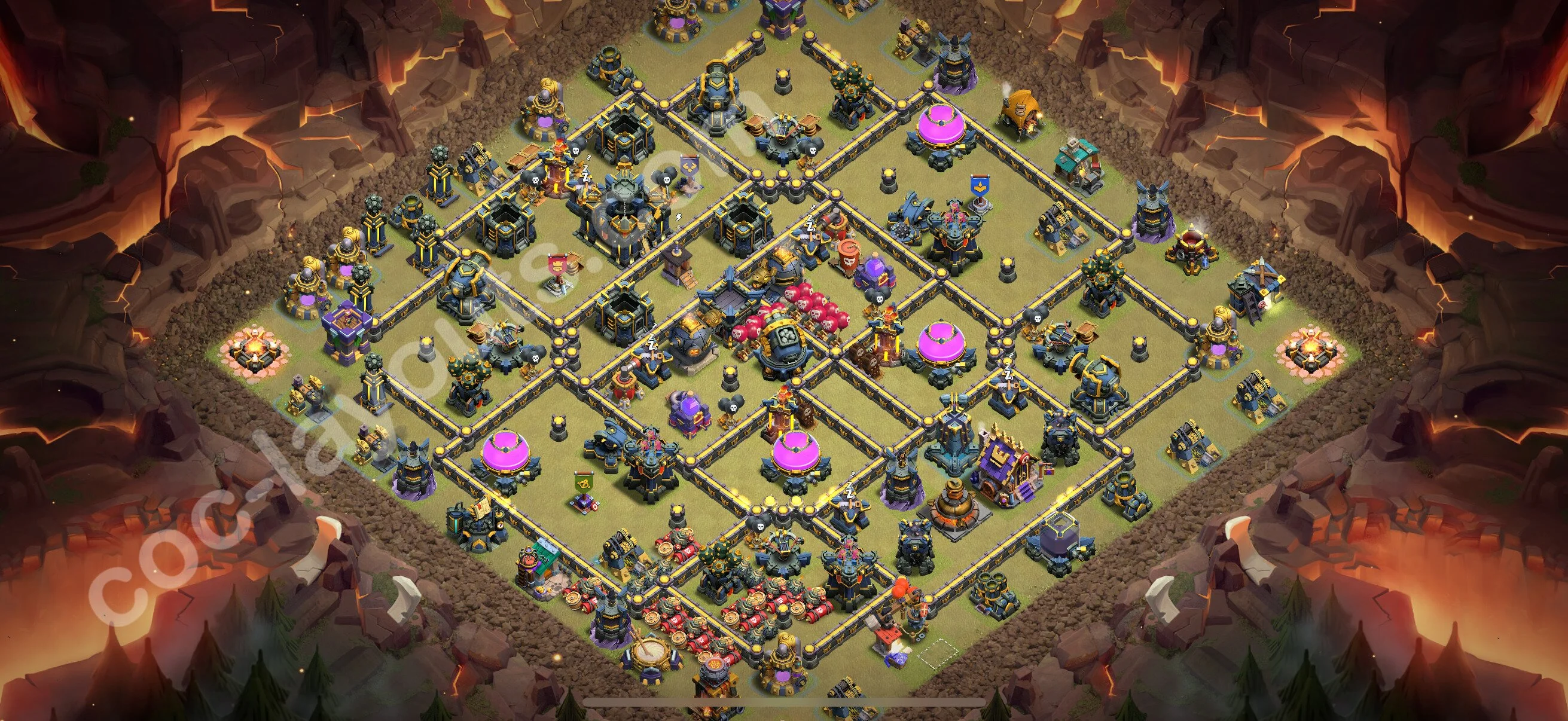 Top War Base TH17 with Link - CWL Defence Plan 2026 - Clash of Clans - (#118) — Wojna BH17