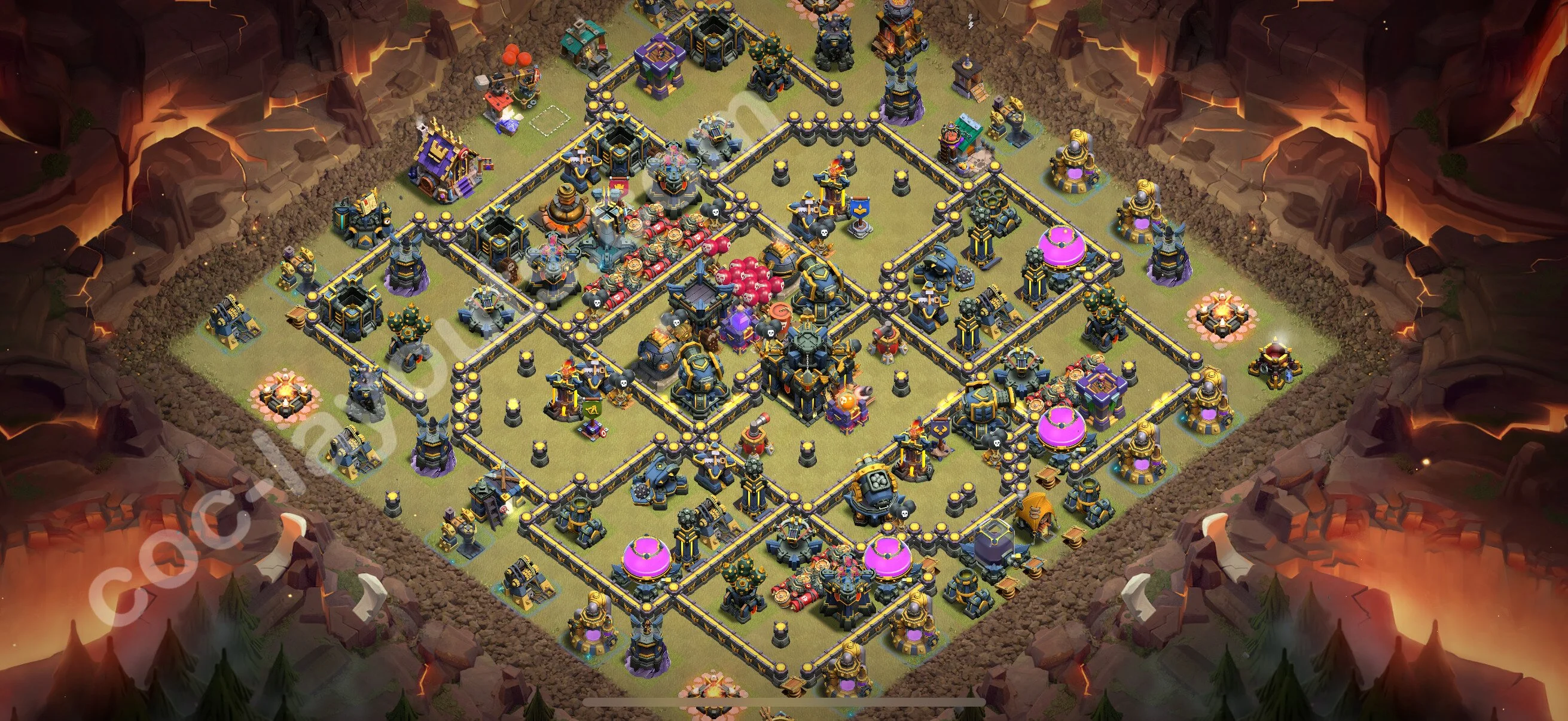 Top War Base TH17 with Link, Anti 2 Stars, Hybrid - CWL Defence Plan 2026 - Clash of Clans - (#119) — Krieg BH17