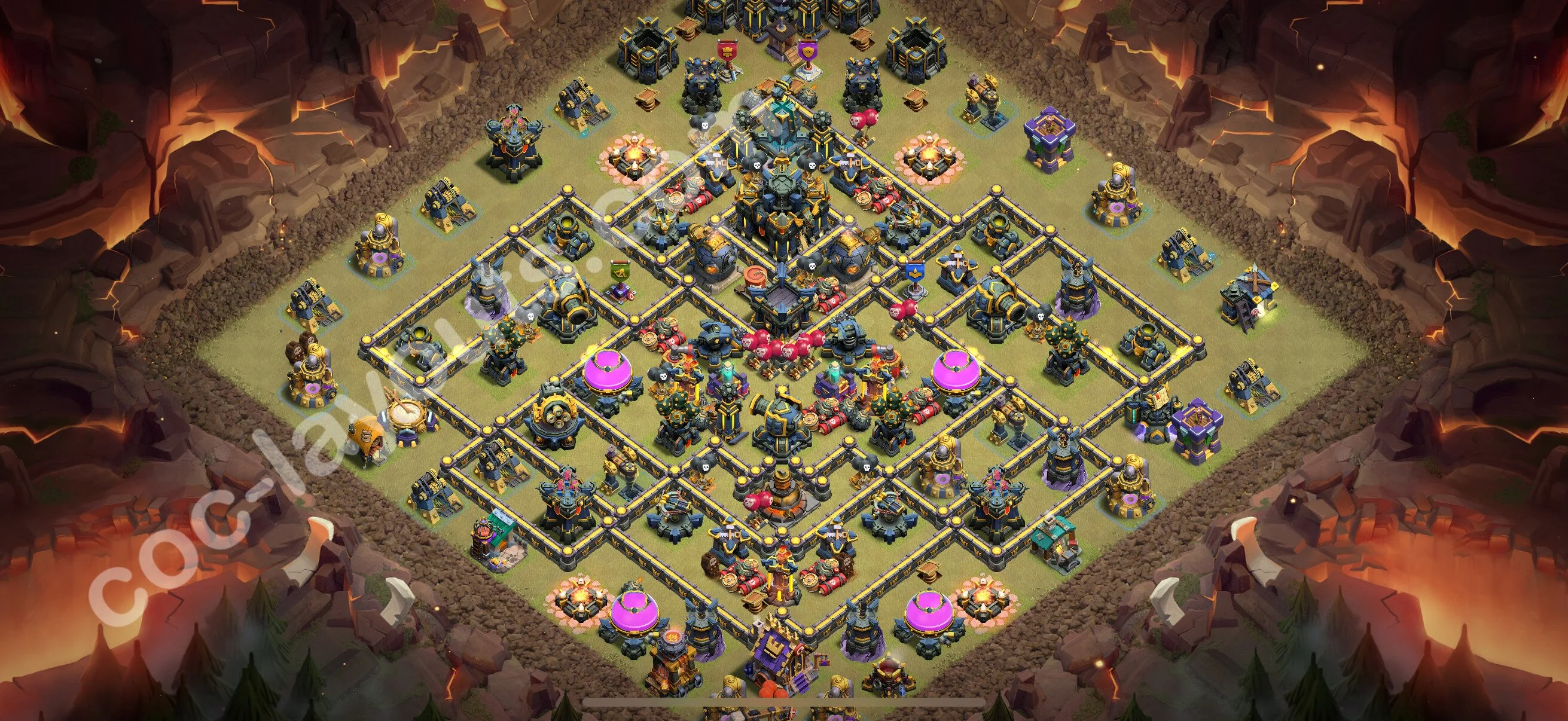 Top War Base TH17 with Link, Legend League - CWL Defence Plan 2026 - Clash of Clans - (#12) — Wojna BH17