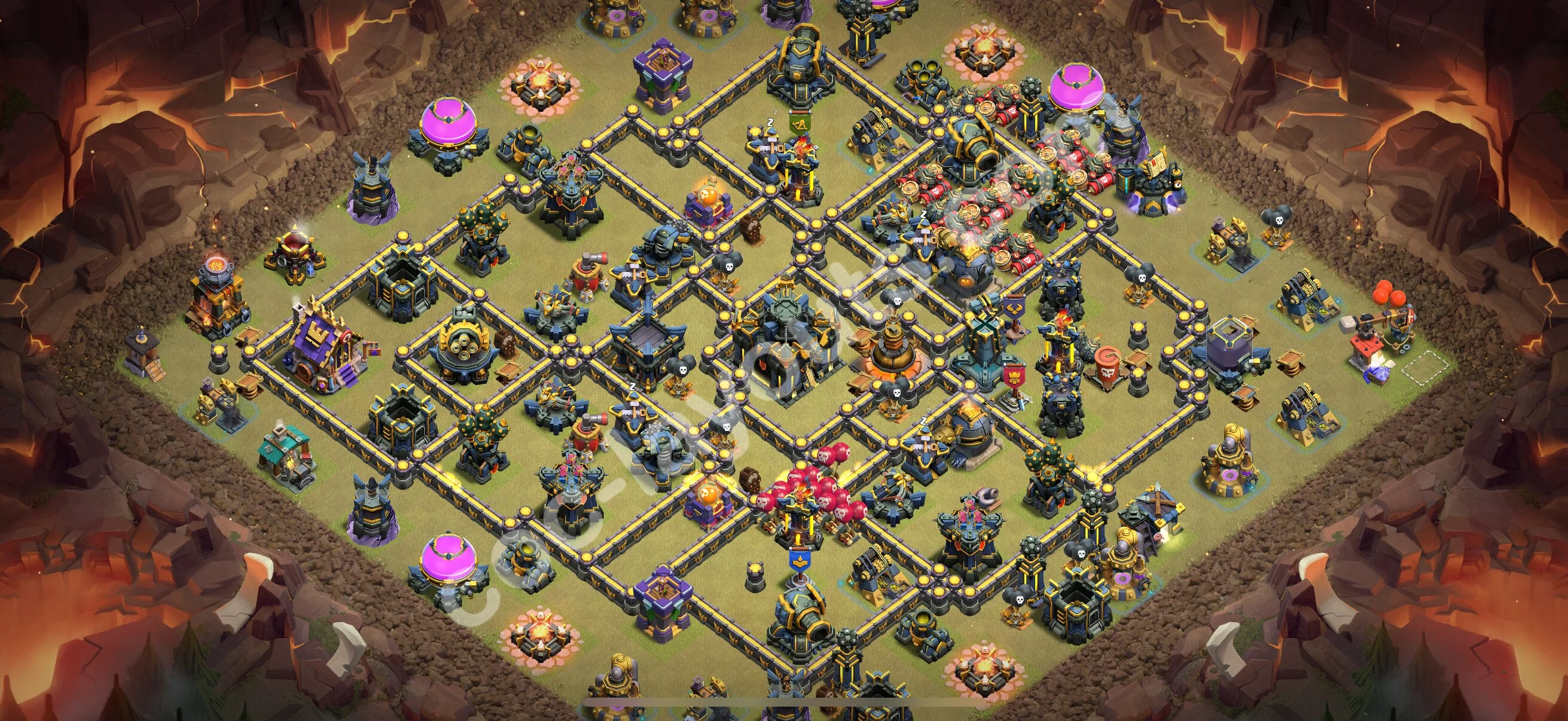 Top War Base TH17 with Link - Anti 2 Stars CWL Plan 2026 - Clash of Clans - (#124) — War BH17
