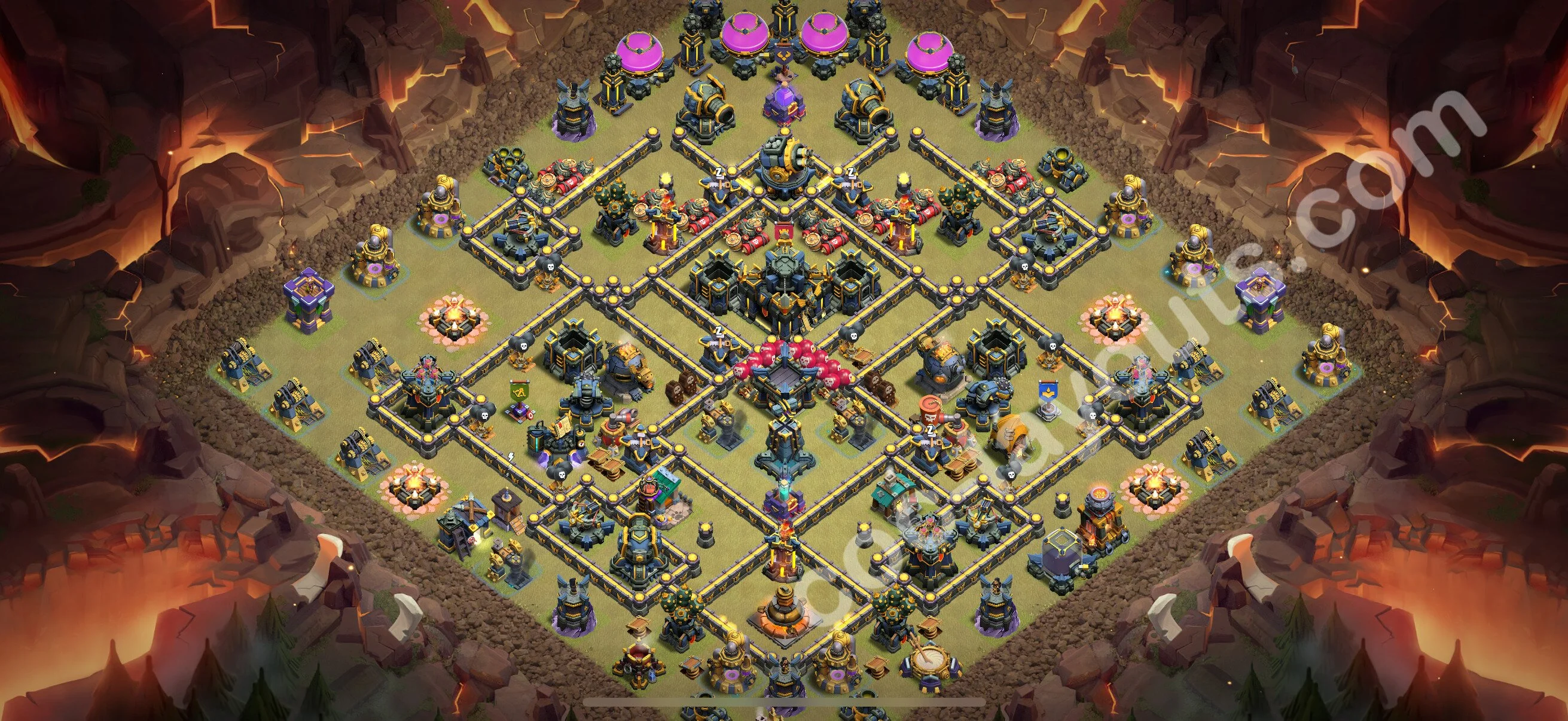Top War Base TH17 with Link, Anti Everything - CWL Defence Plan 2026 - Clash of Clans - (#130) — Guerre BH17