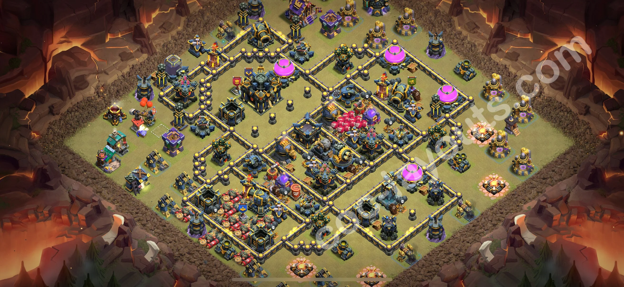 Top War Base TH17 with Link - CWL Defence Plan 2026 - Clash of Clans - (#134) — Wojna BH17