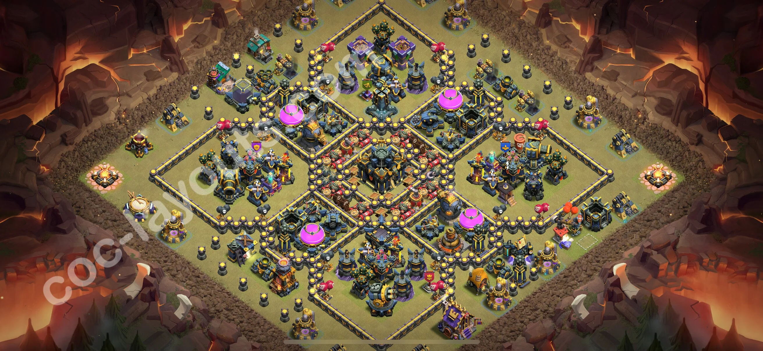 Top War Base TH17 with Link, Anti Everything - CWL Defence Plan 2026 - Clash of Clans - (#135) — Wojna BH17