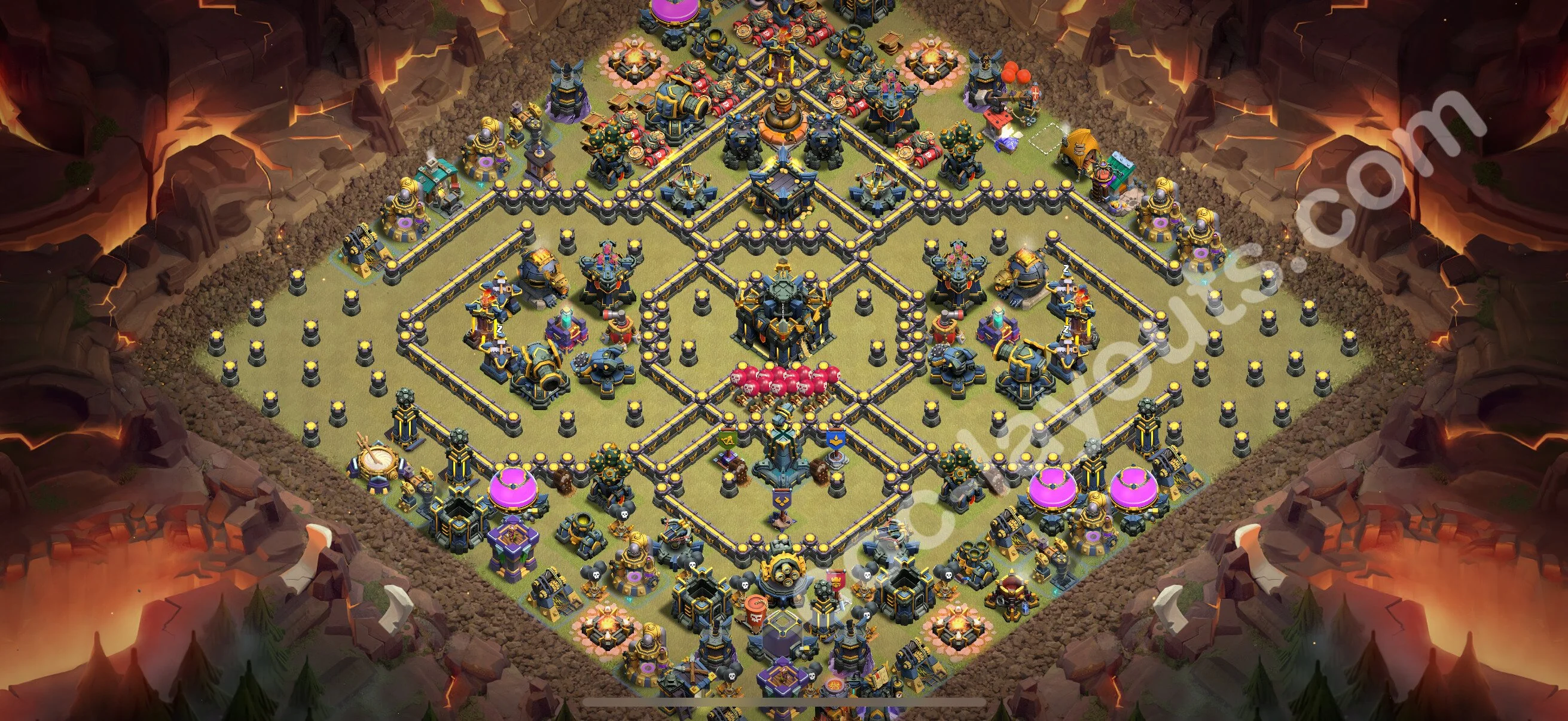 Top War Base TH17 with Link - CWL Defence Plan 2026 - Clash of Clans - (#136) — Війна BH17