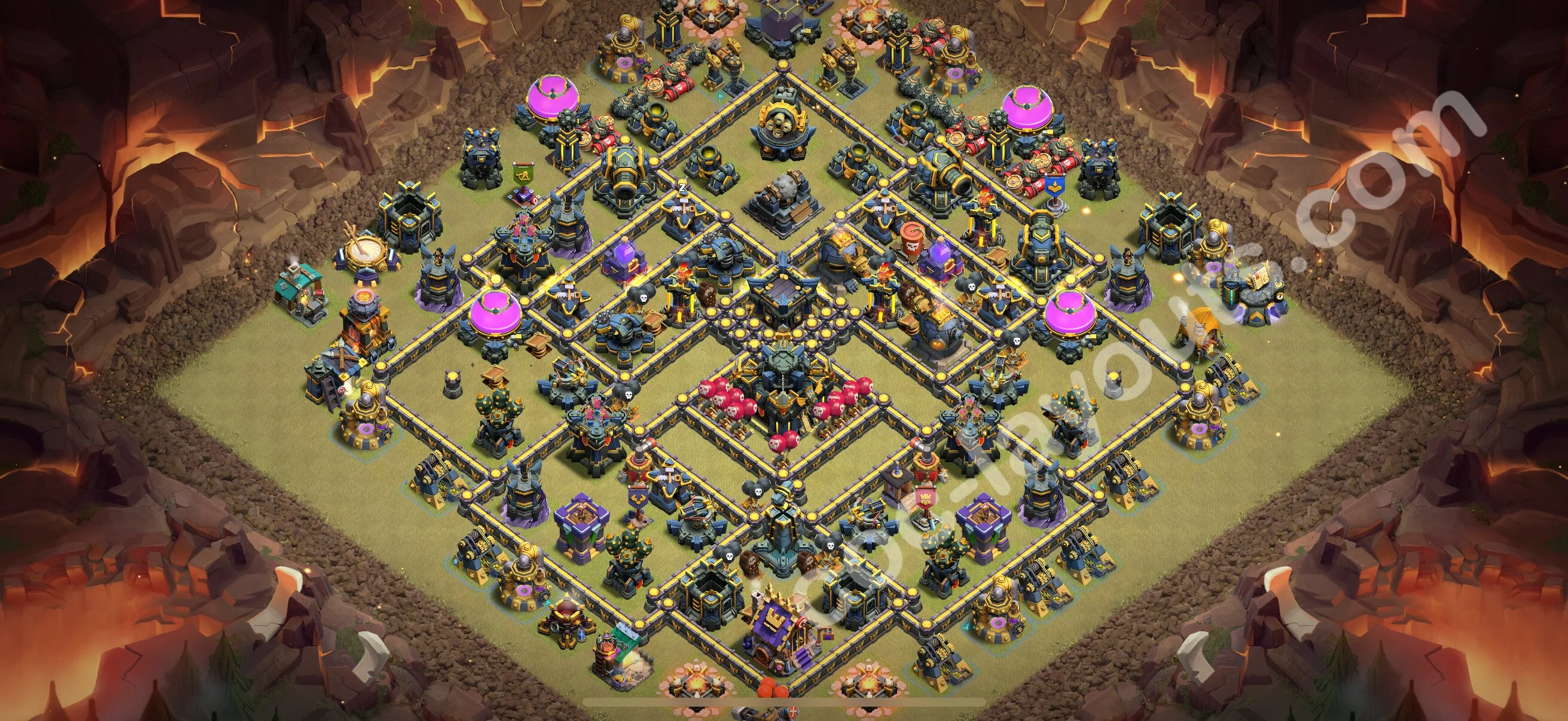 Top War Base TH17 with Link, Anti Everything - CWL Defence Plan 2026 - Clash of Clans - (#139) — Війна BH17