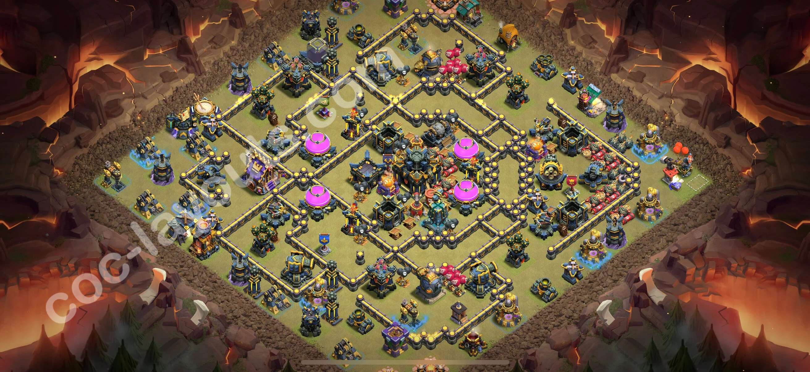 Top War Base TH17 with Link, Anti Everything - Anti 3 Stars CWL Plan 2026 - Clash of Clans - (#140) — War BH17