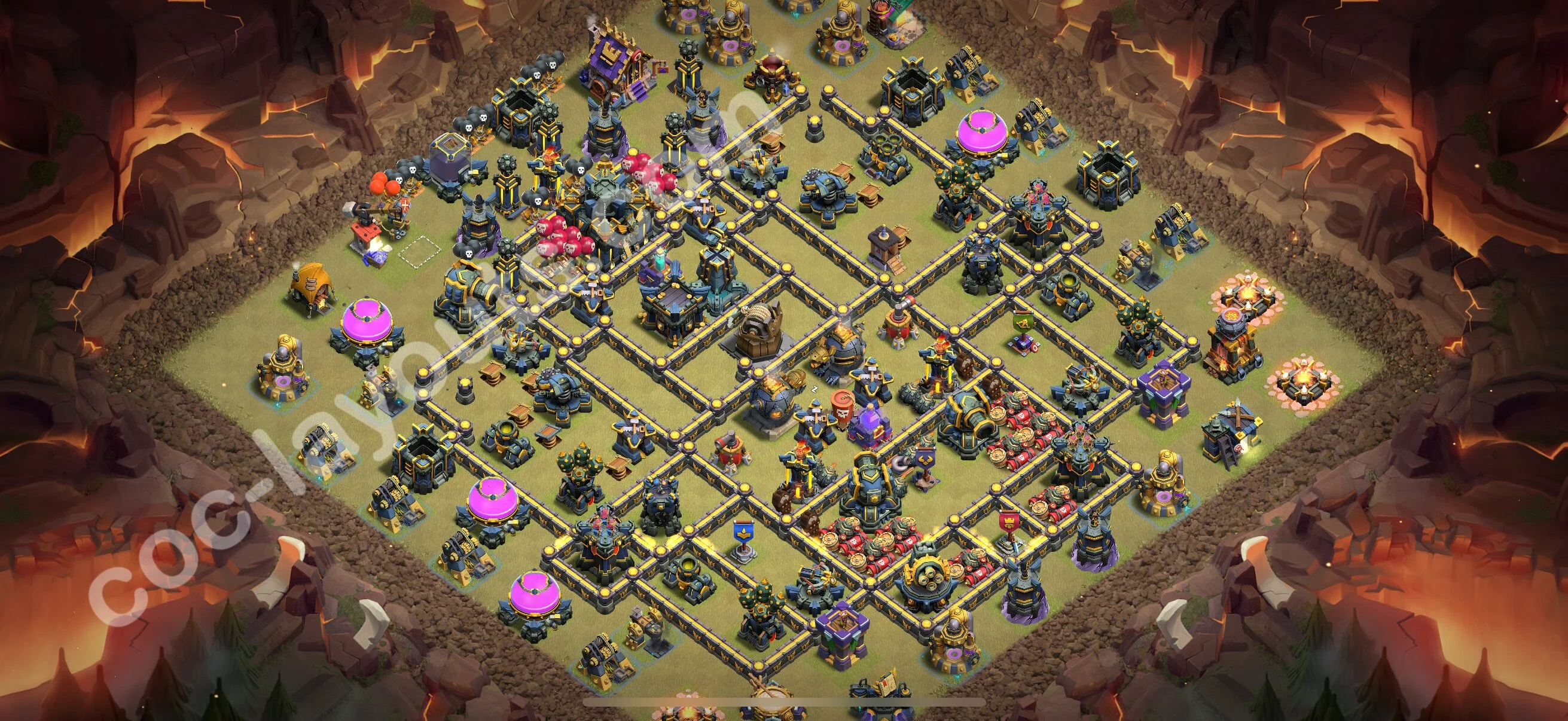 Top War Base TH17 with Link, Anti Everything - Anti 3 Stars CWL Plan 2026 - Clash of Clans - (#142) — Guerre BH17
