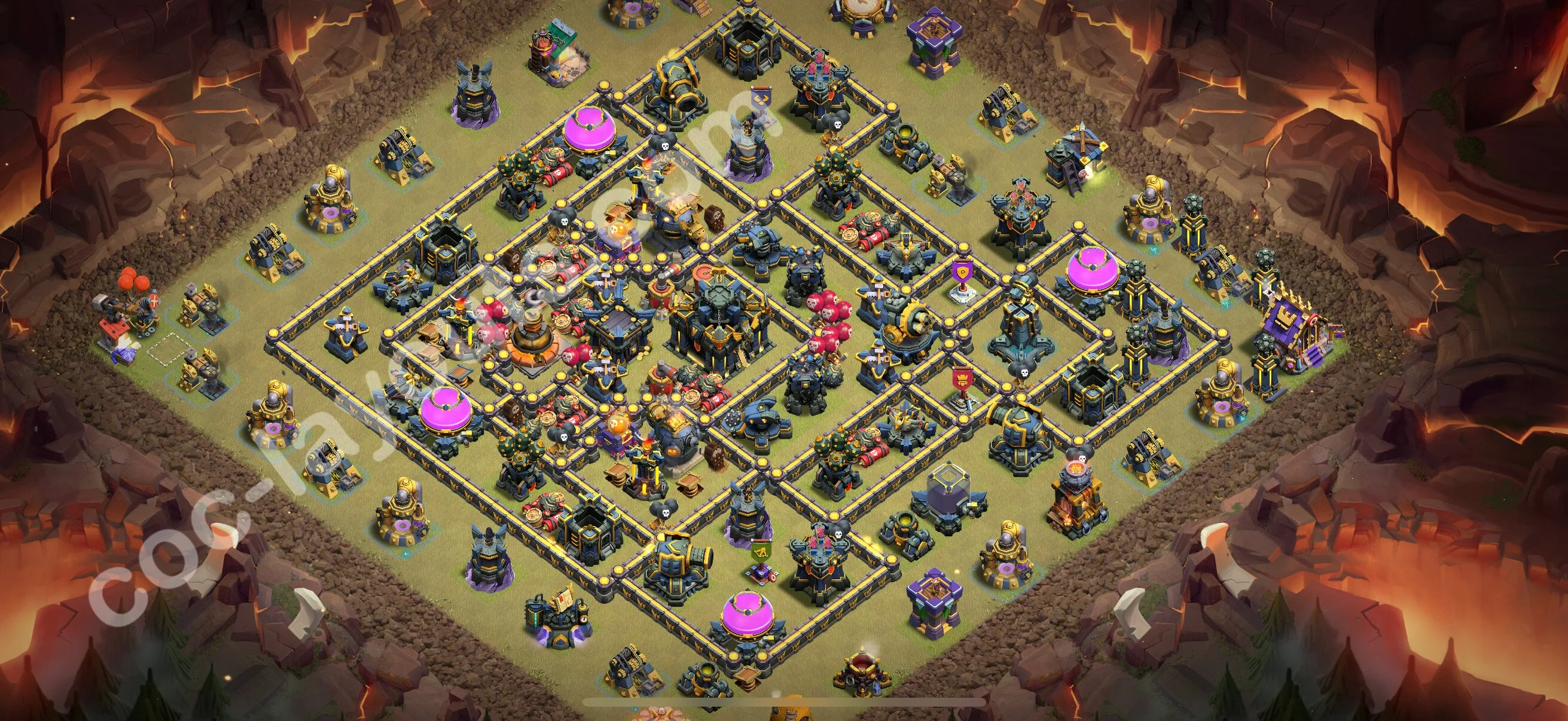 Top War Base TH17 with Link - Anti 2 Stars CWL Plan 2026 - Clash of Clans - (#151) — Війна BH17