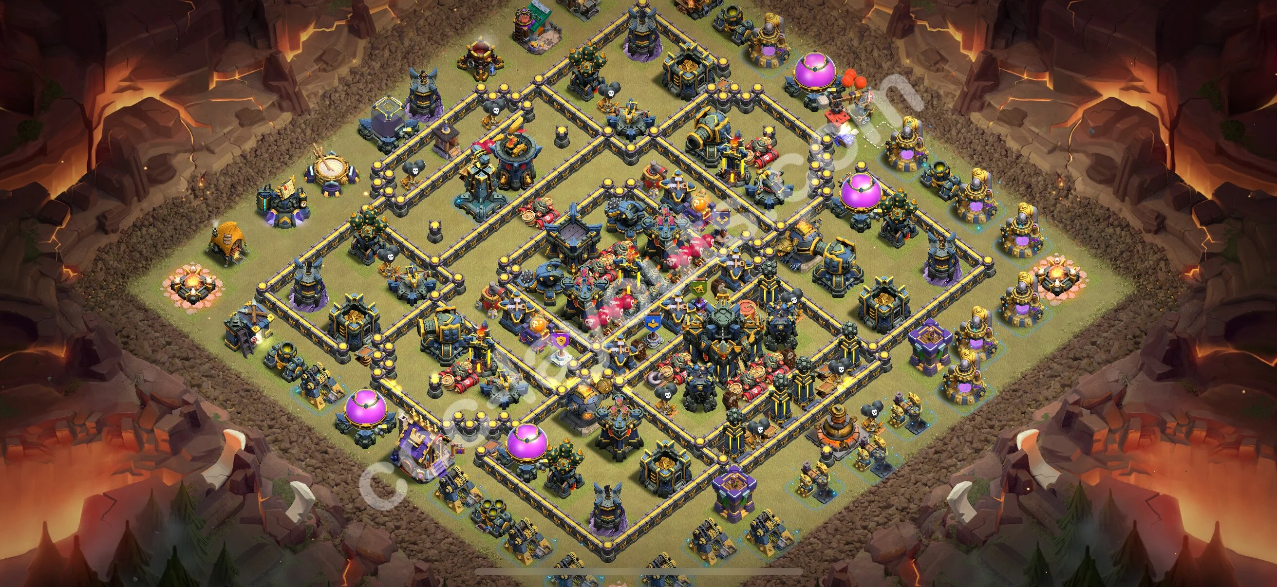 Top War Base TH17 with Link - Anti 2 Stars CWL Plan 2026 - Clash of Clans - (#153) — Guerre BH17