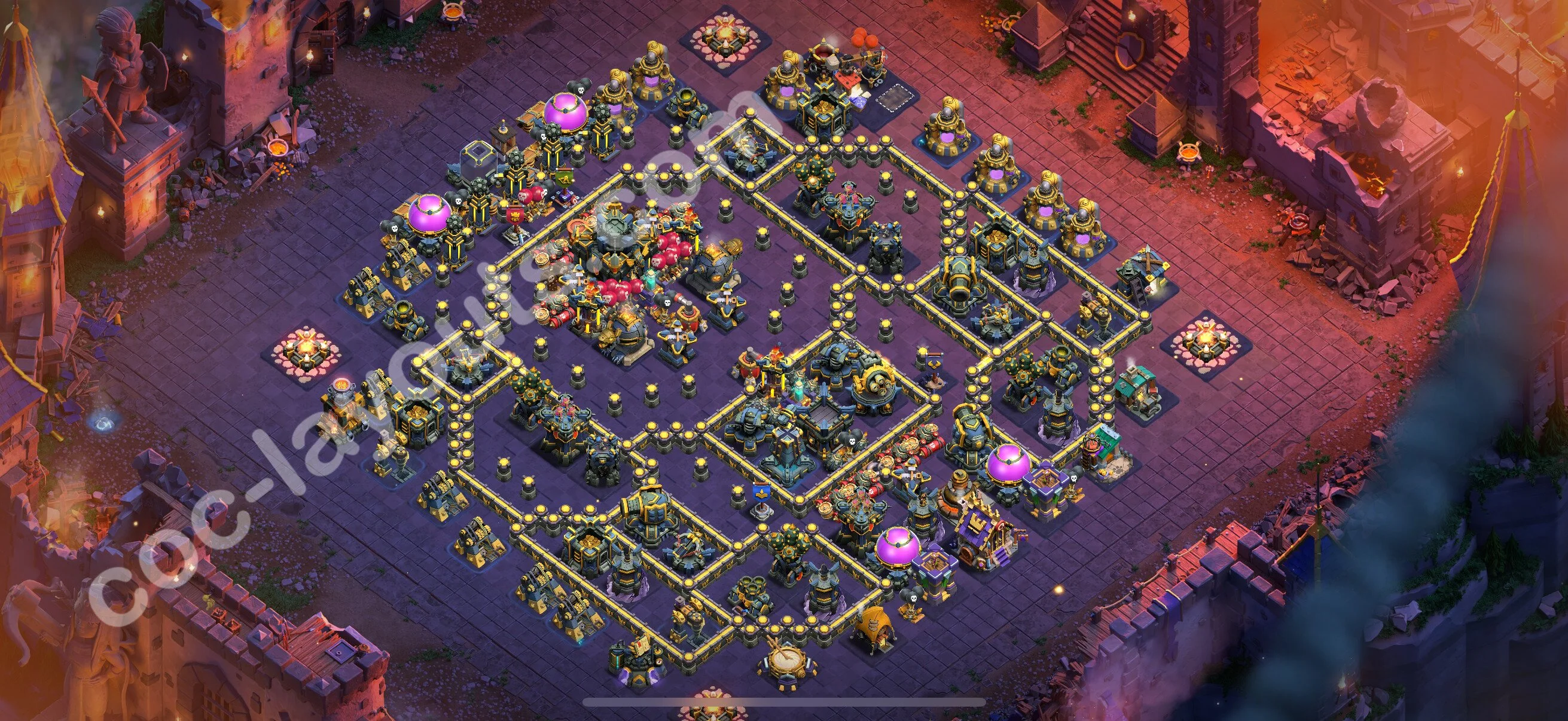 Top War Base TH17 with Link - CWL Defence Plan 2026 - Clash of Clans - (#154) — Wojna BH17