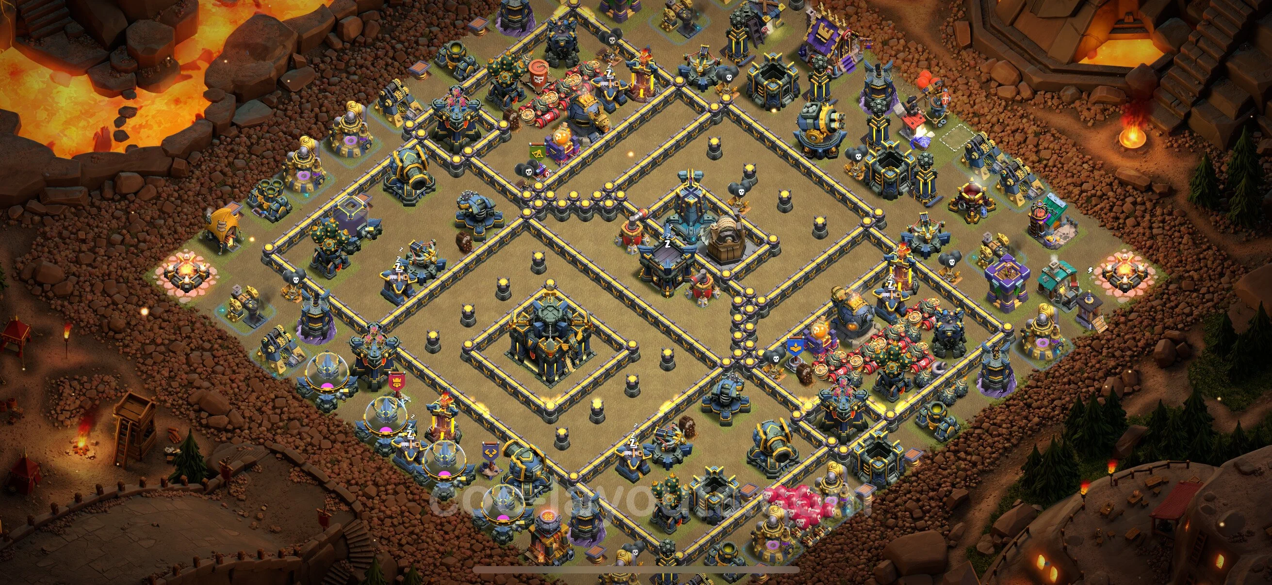 Top War Base TH17 with Link - CWL Defence Plan 2026 - Clash of Clans - (#157) — War BH17