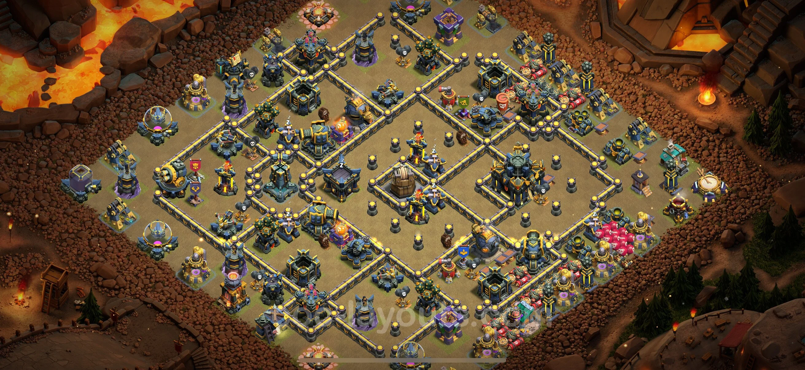 Top War Base TH17 with Link, Anti Everything - CWL Defence Plan 2026 - Clash of Clans - (#159) — Guerre BH17