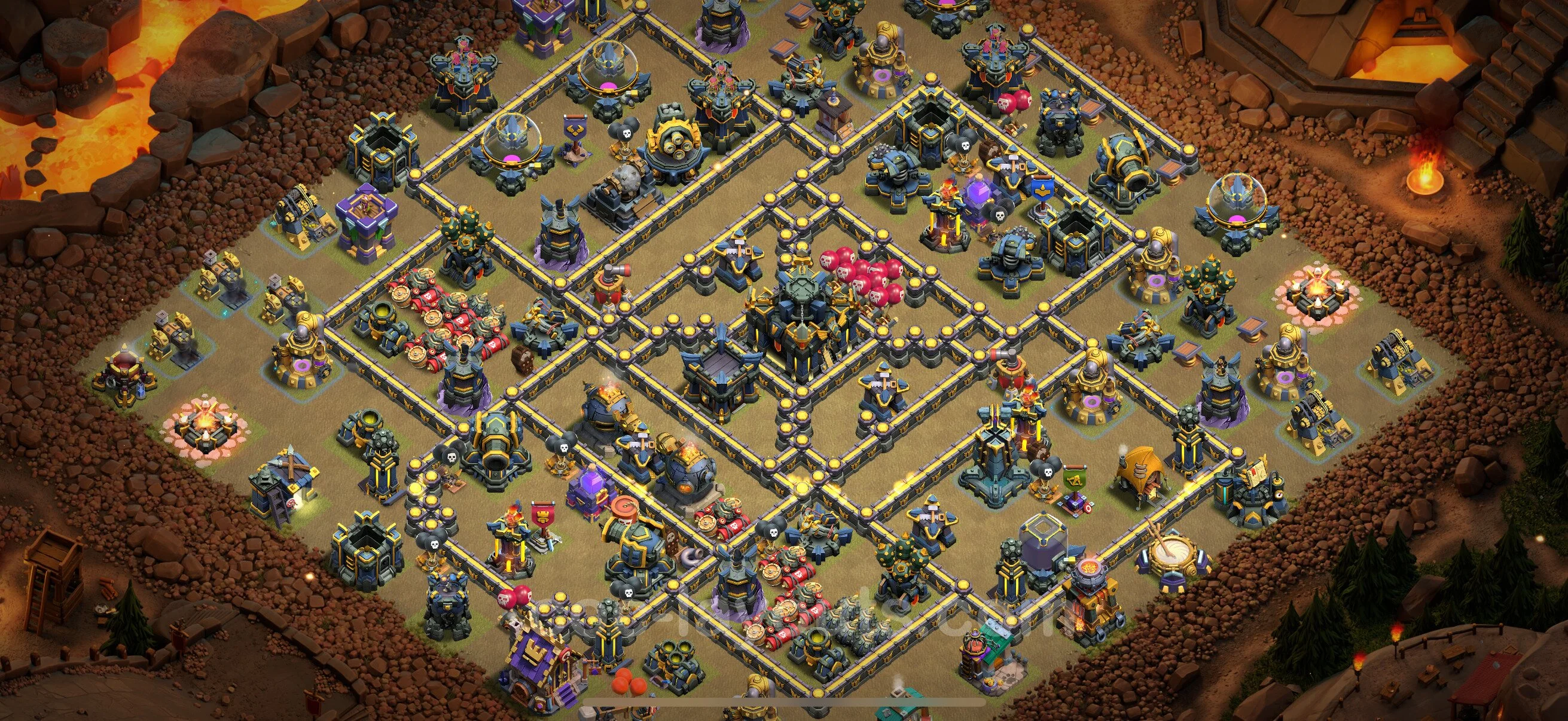 Top War Base TH17 with Link - Anti 3 Stars CWL Plan 2026 - Clash of Clans - (#160) — Oorlog BH17