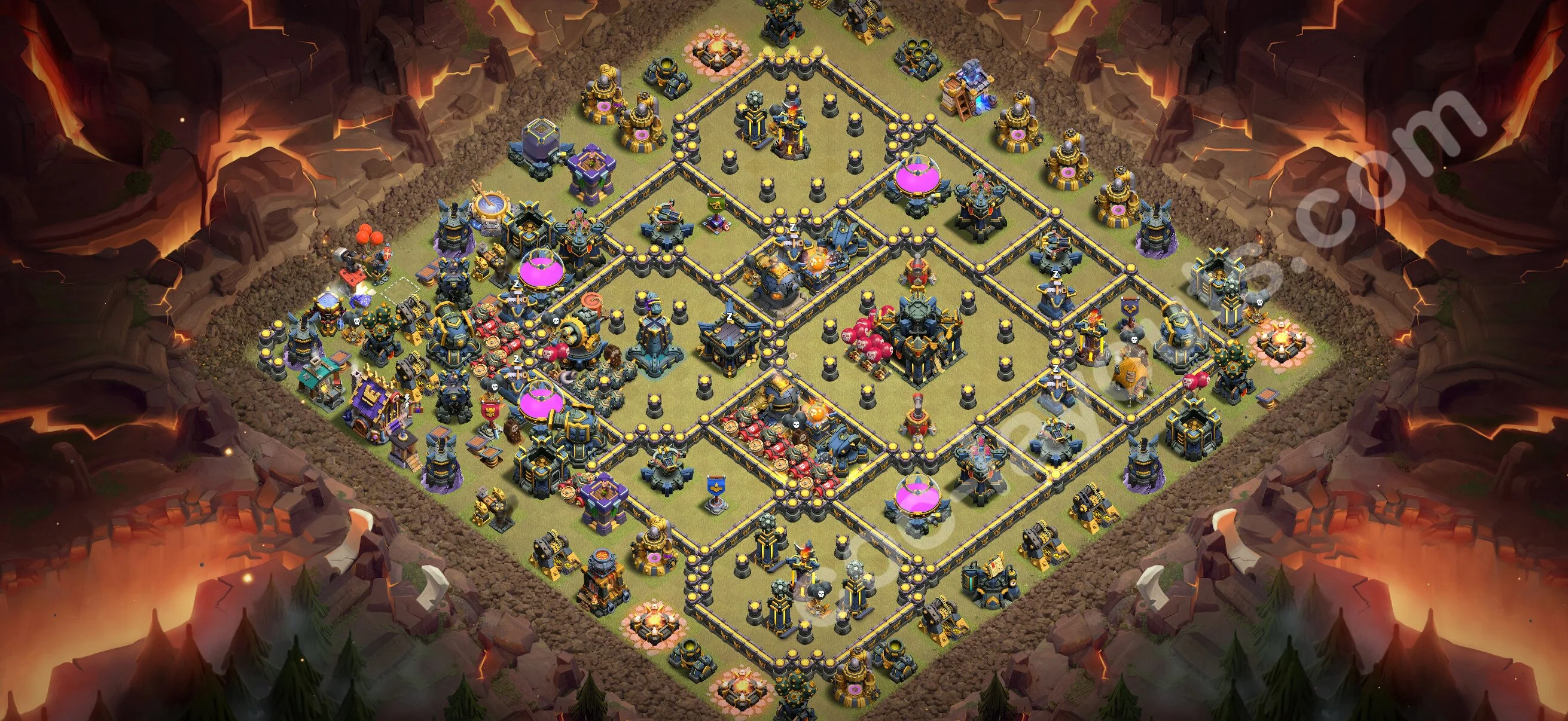 Top War Base TH17 with Link - CWL Defence Plan 2026 - Clash of Clans - (#163) — Wojna BH17