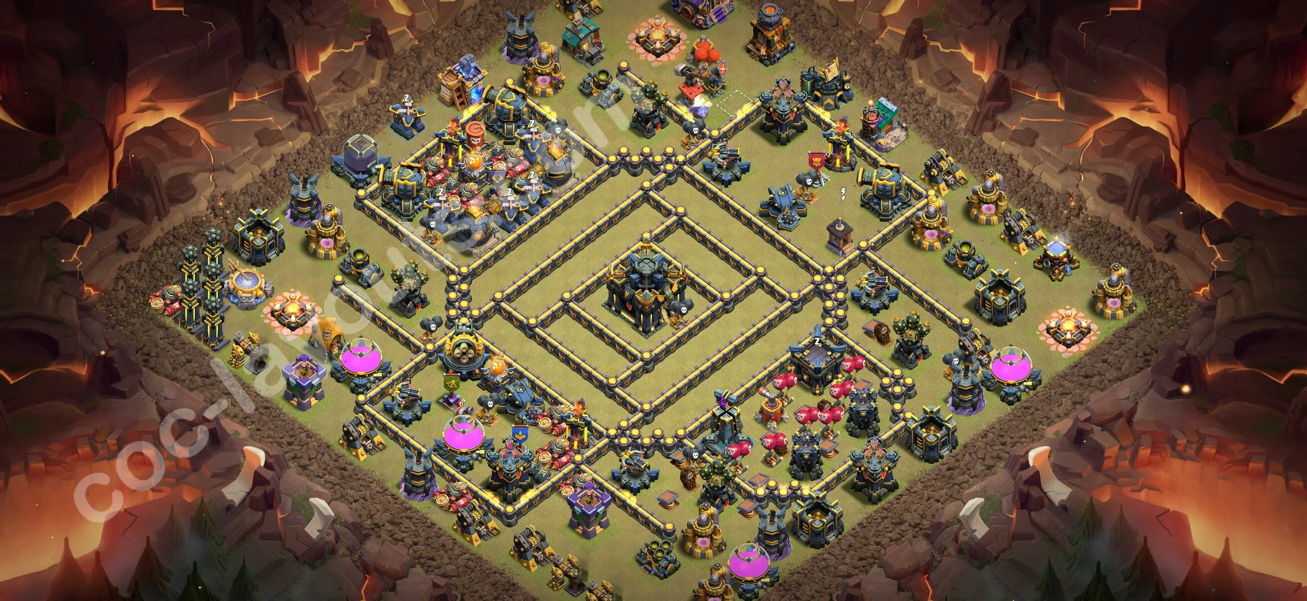 Top War Base TH17 with Link - CWL Defence Plan 2026 - Clash of Clans - (#169) — War BH17