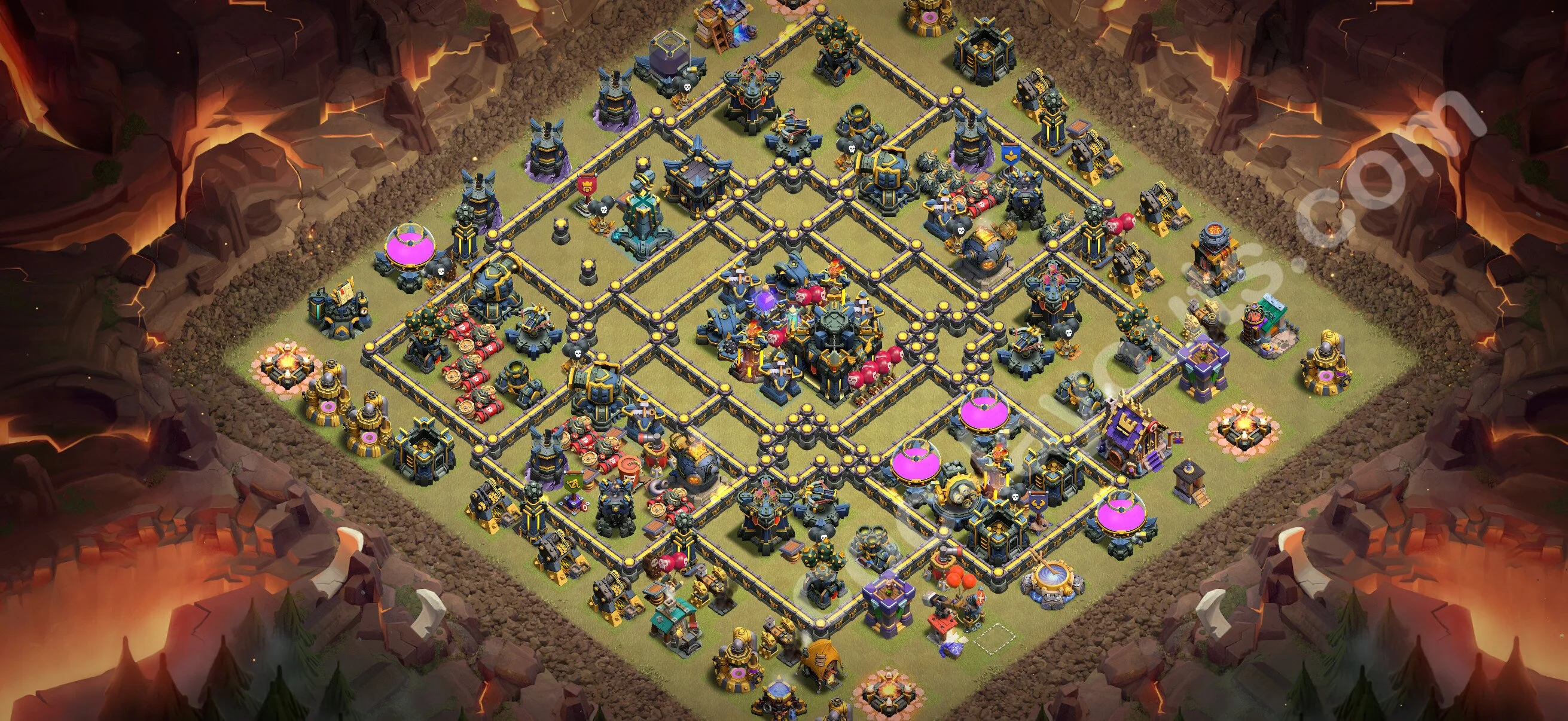 Top War Base TH17 with Link - CWL Defence Plan 2026 - Clash of Clans - (#172) — War BH17