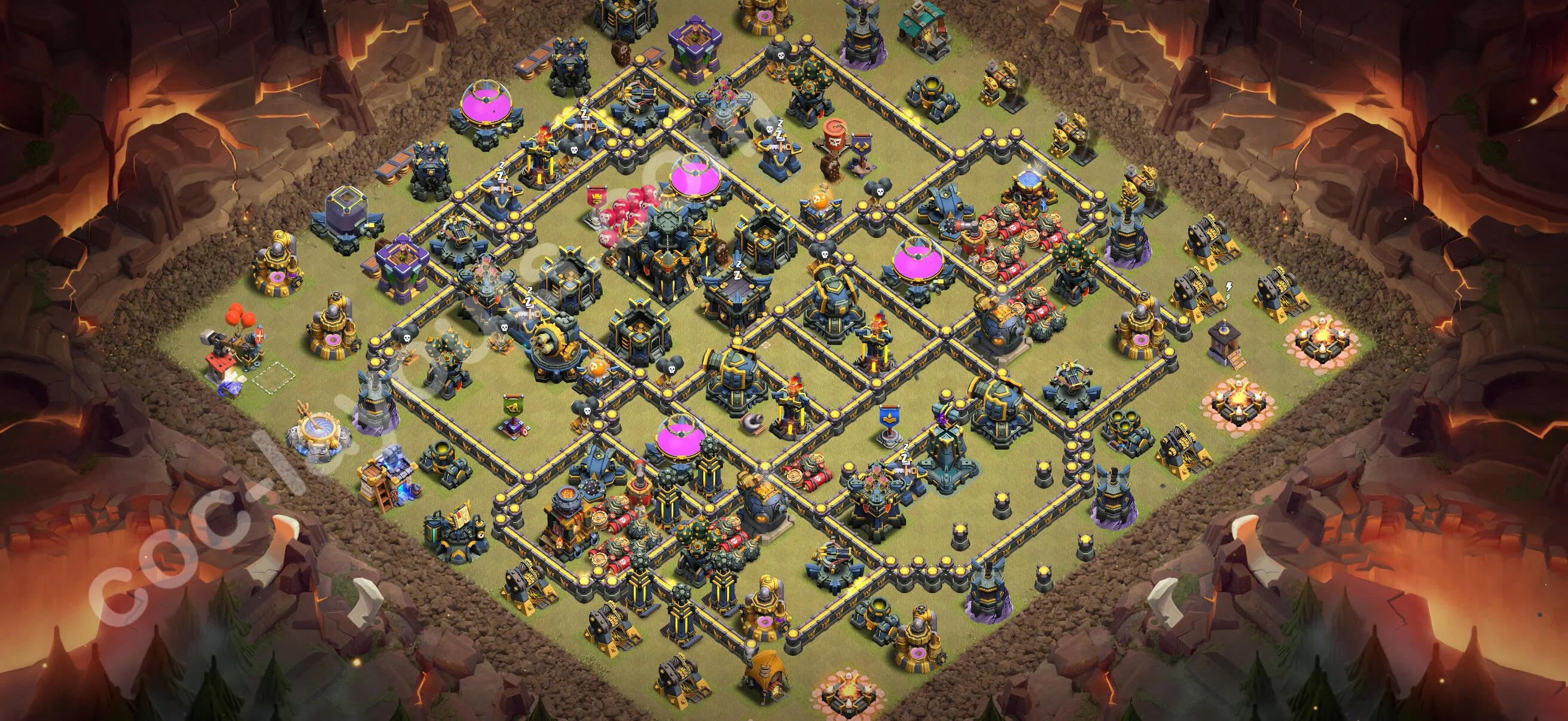 Top War Base TH17 with Link, Anti 3 Stars - CWL Defence Plan 2026 - Clash of Clans - (#176) — Oorlog BH17