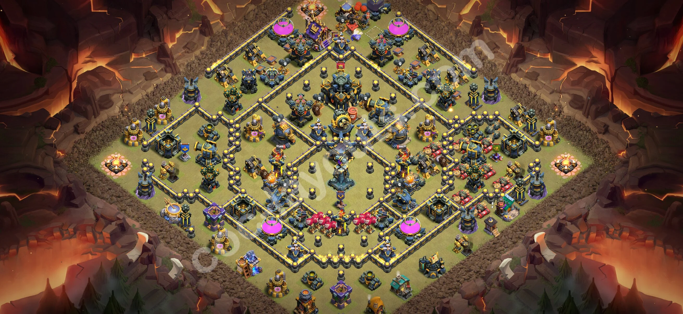 Top War Base TH17 with Link - CWL Defence Plan 2026 - Clash of Clans - (#179) — War BH17