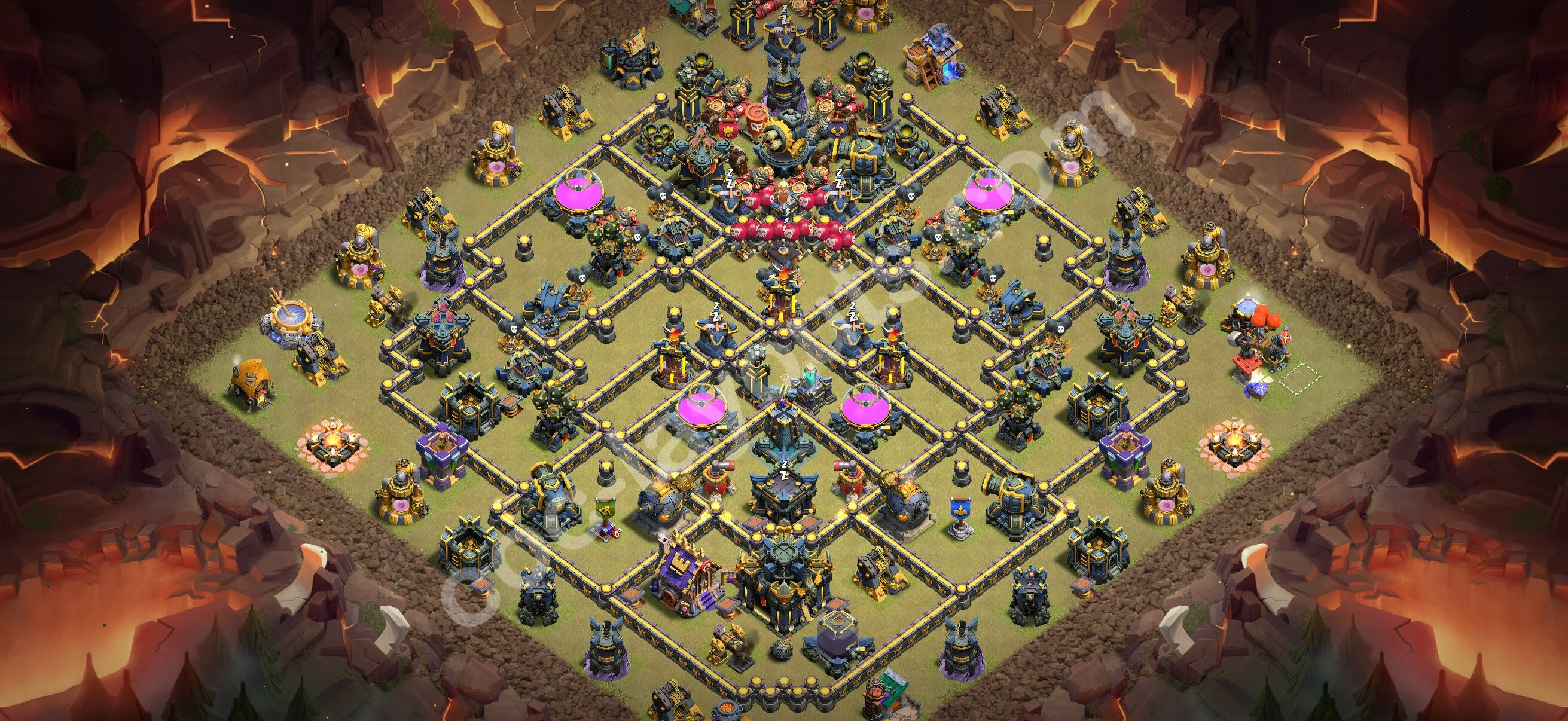 Top War Base TH17 with Link - CWL Defence Plan 2026 - Clash of Clans - (#181) — War BH17