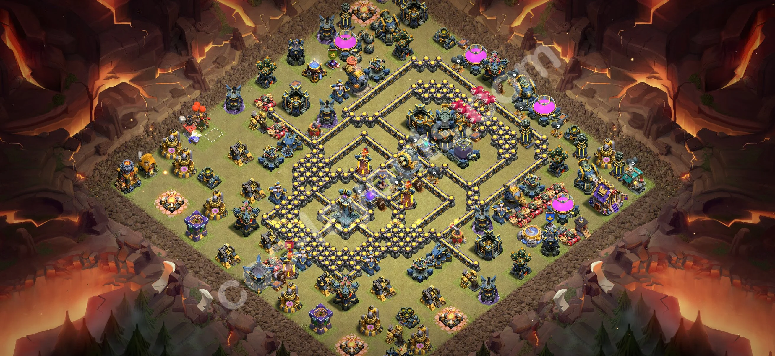 Top War Base TH17 with Link - CWL Defence Plan 2026 - Clash of Clans - (#185) — Война BH17