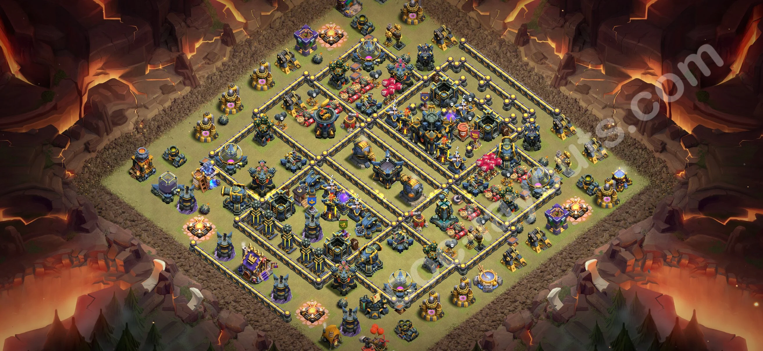 Top War Base TH17 with Link, Anti Everything - CWL Defence Plan 2026 - Clash of Clans - (#191) — Guerre BH17