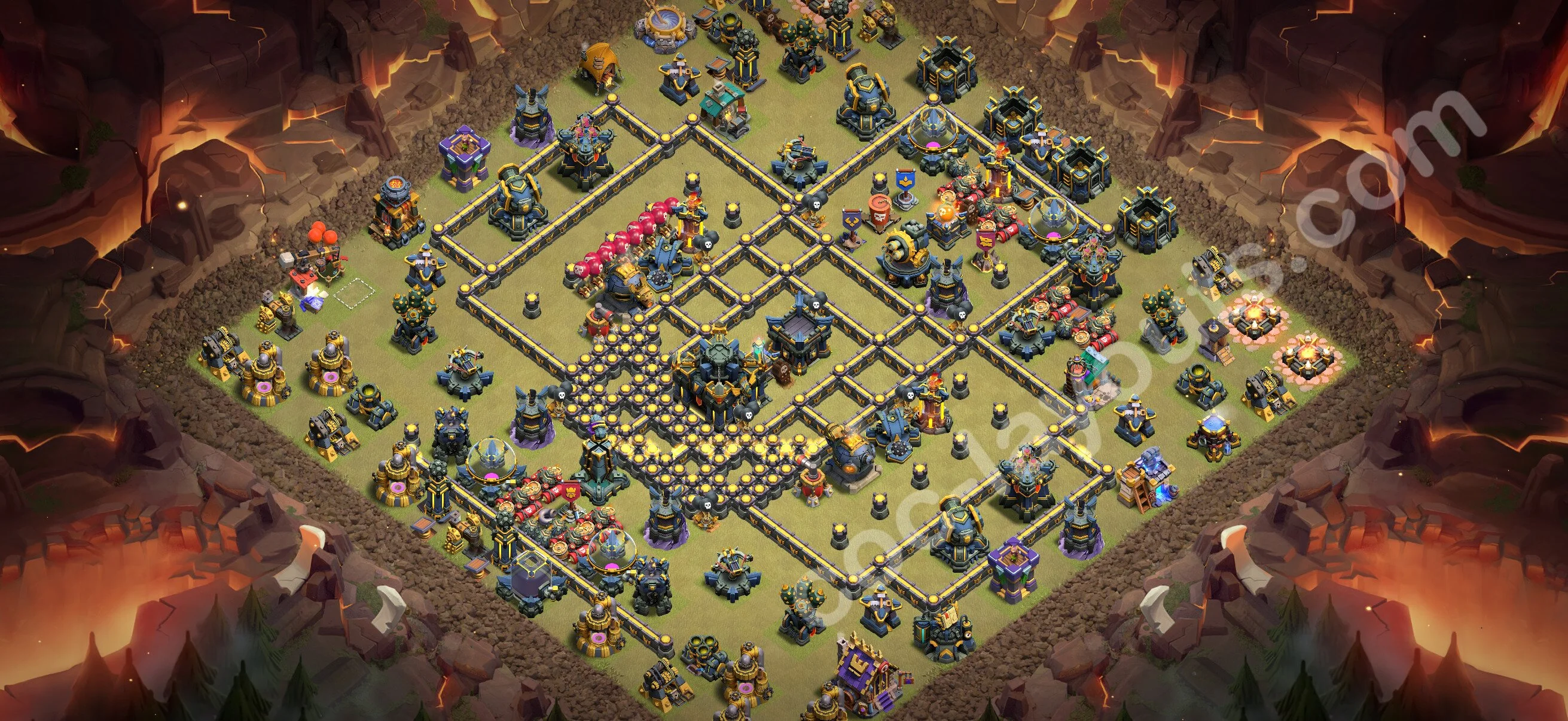 Top War Base TH17 with Link - CWL Defence Plan 2026 - Clash of Clans - (#192) — Wojna BH17