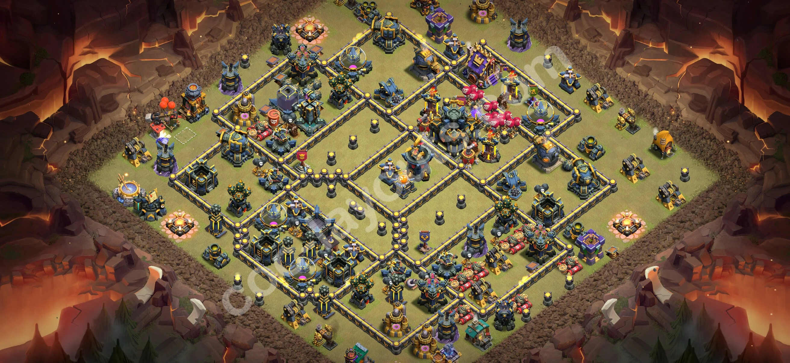 Top War Base TH17 with Link - Anti 3 Stars CWL Plan 2026 - Clash of Clans - (#193) — Krieg BH17