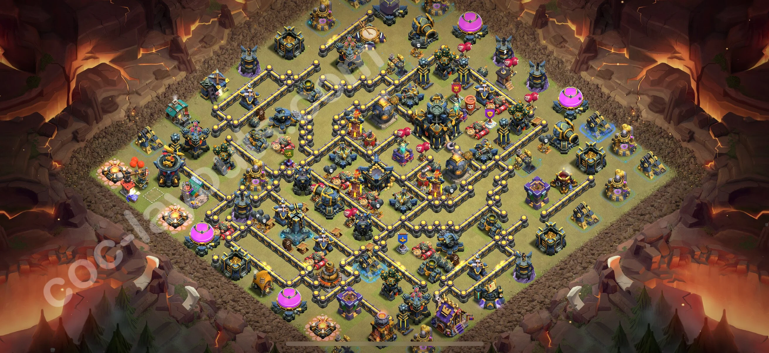 Top War Base TH17 with Link, Anti Air / Electro Dragon - CWL Defence Plan 2026 - Clash of Clans - (#20) — Guerre BH17