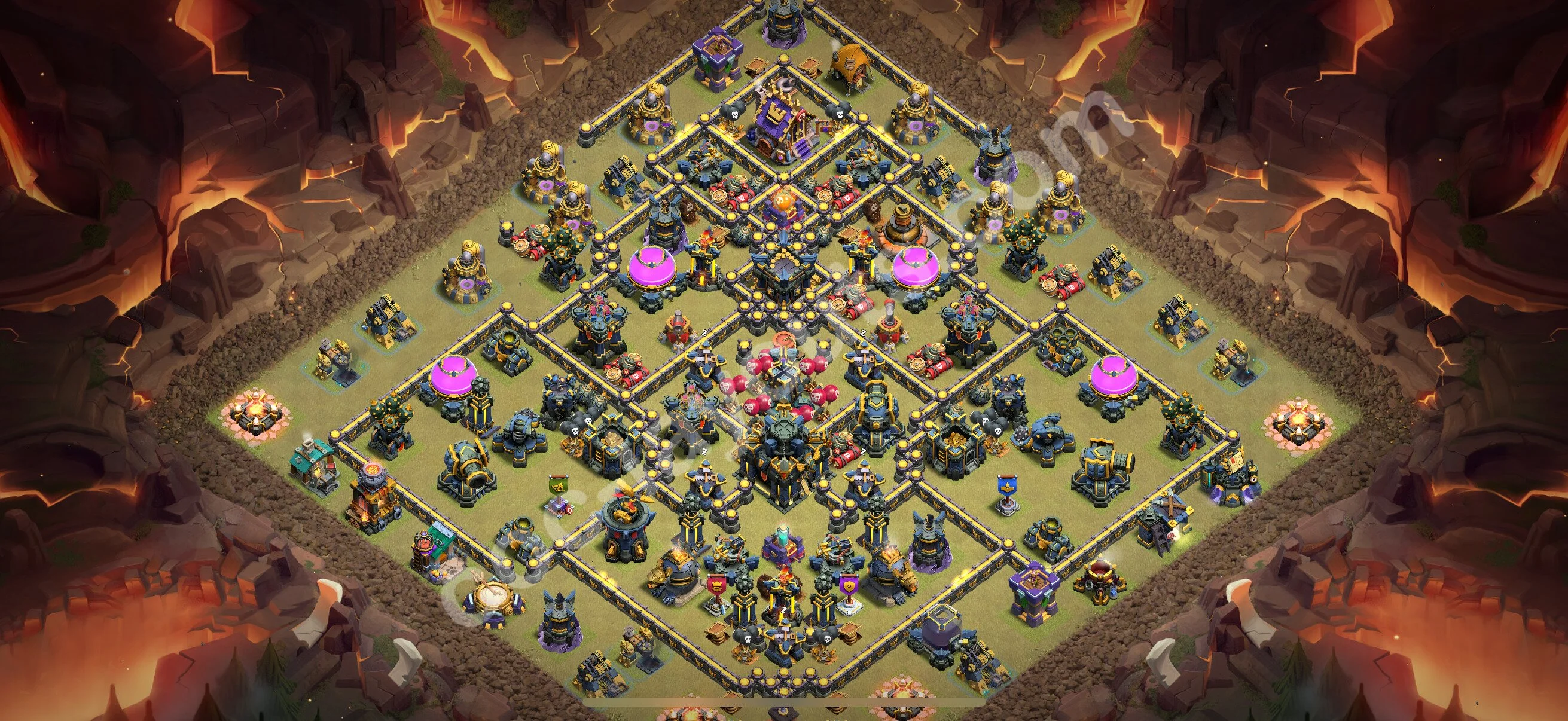 Top War Base TH17 with Link - Anti 3 Stars CWL Plan 2026 - Clash of Clans - (#22) — Guerre BH17