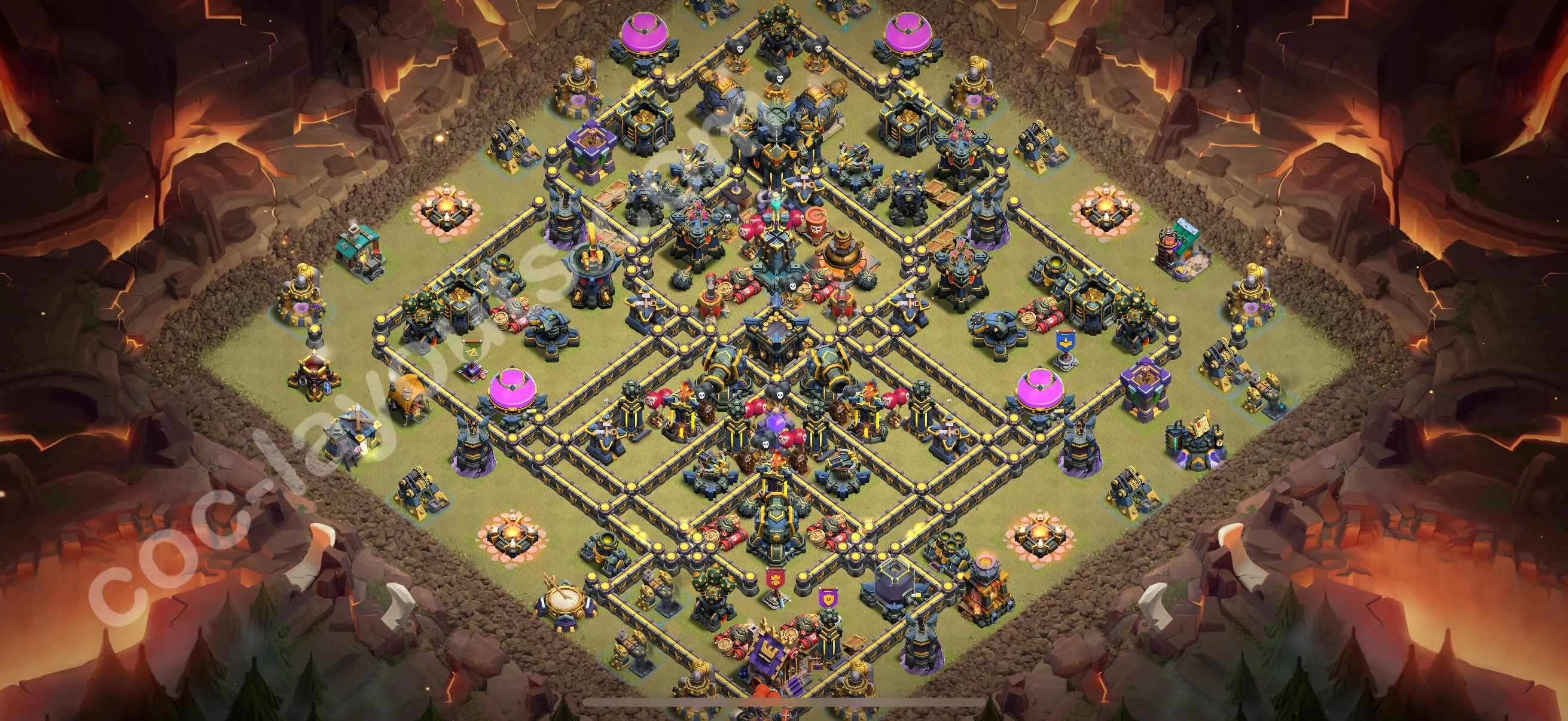 Top War Base TH17 with Link, Anti Everything - CWL Defence Plan 2026 - Clash of Clans - (#3)