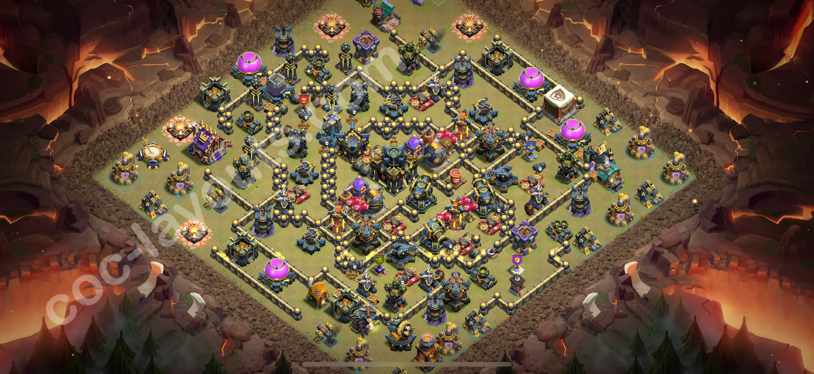 Top War Base TH17 with Link, Anti Everything - Anti 3 Stars CWL Plan 2026 - Clash of Clans - (#33) — War BH17